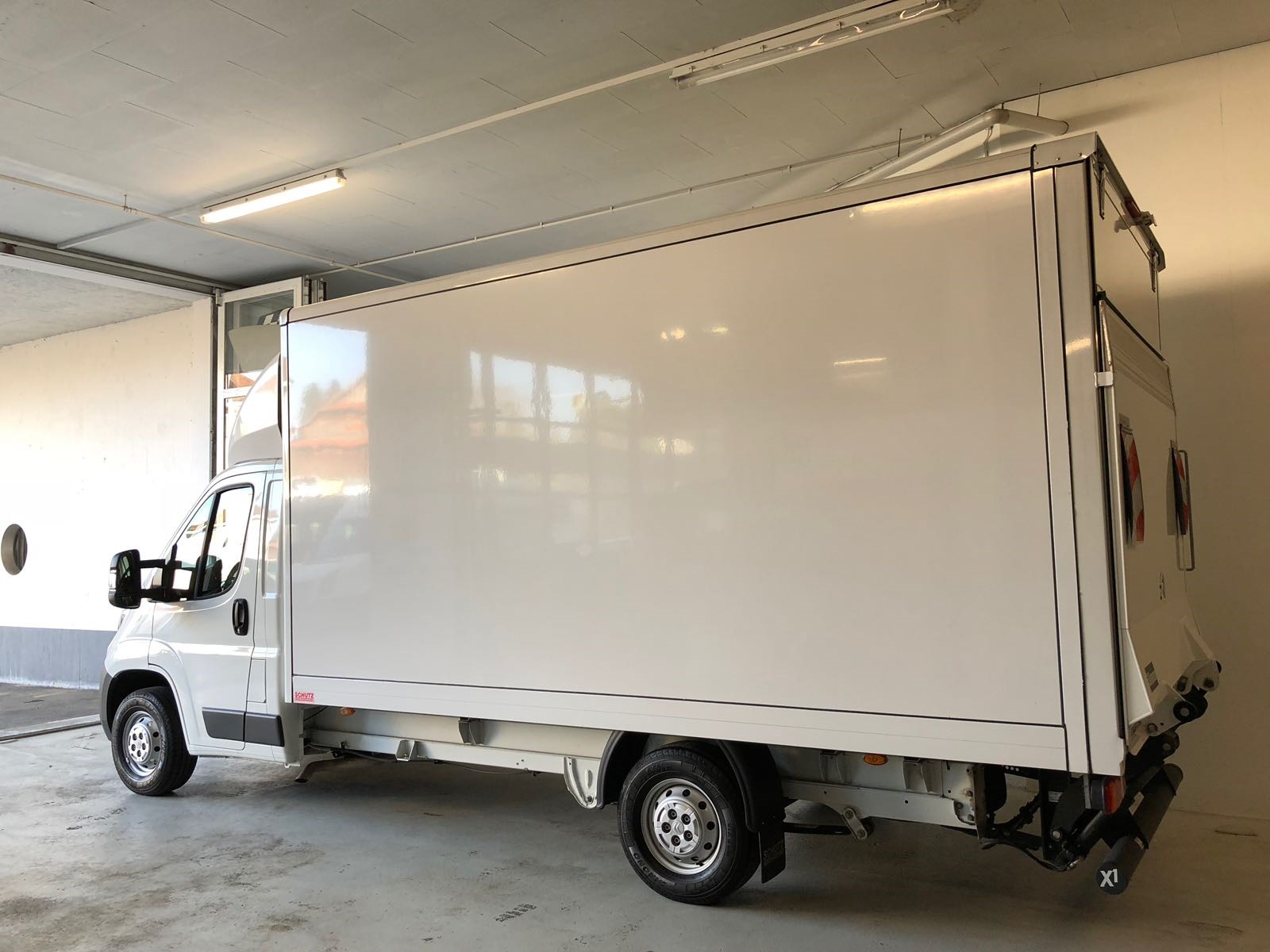 CITROEN JUMPER 35 L4 Kofferaufbau mit Hebebühne, Euro 6-image-2
