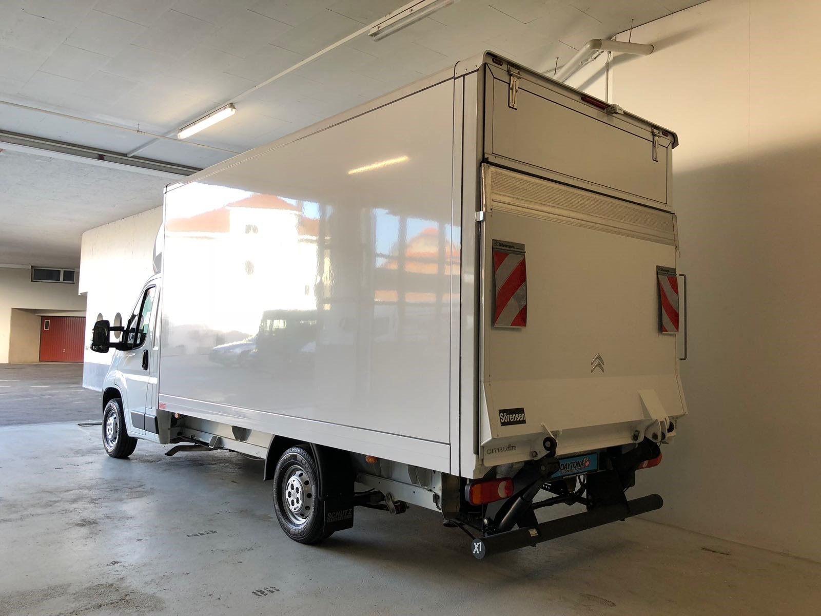 CITROEN JUMPER 35 L4 Kofferaufbau mit Hebebühne, Euro 6-image-3