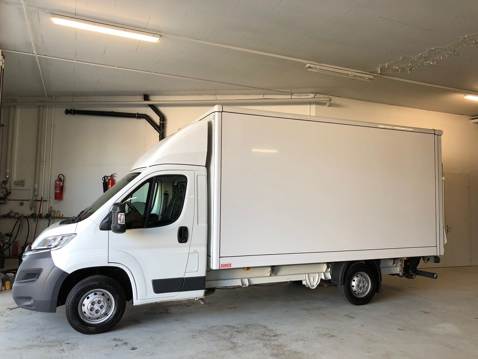 CITROEN JUMPER 35 L4 Kofferaufbau mit Hebebühne, Euro 6-image-1