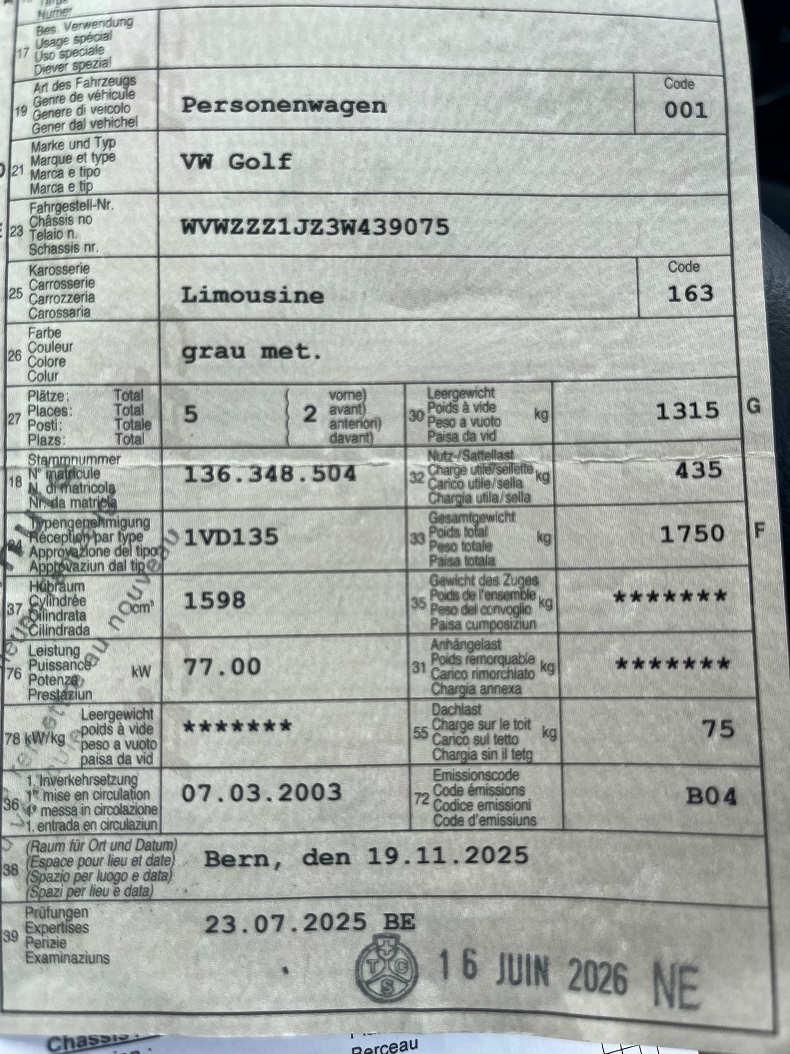 VW Golf 1.6 16V-image-13