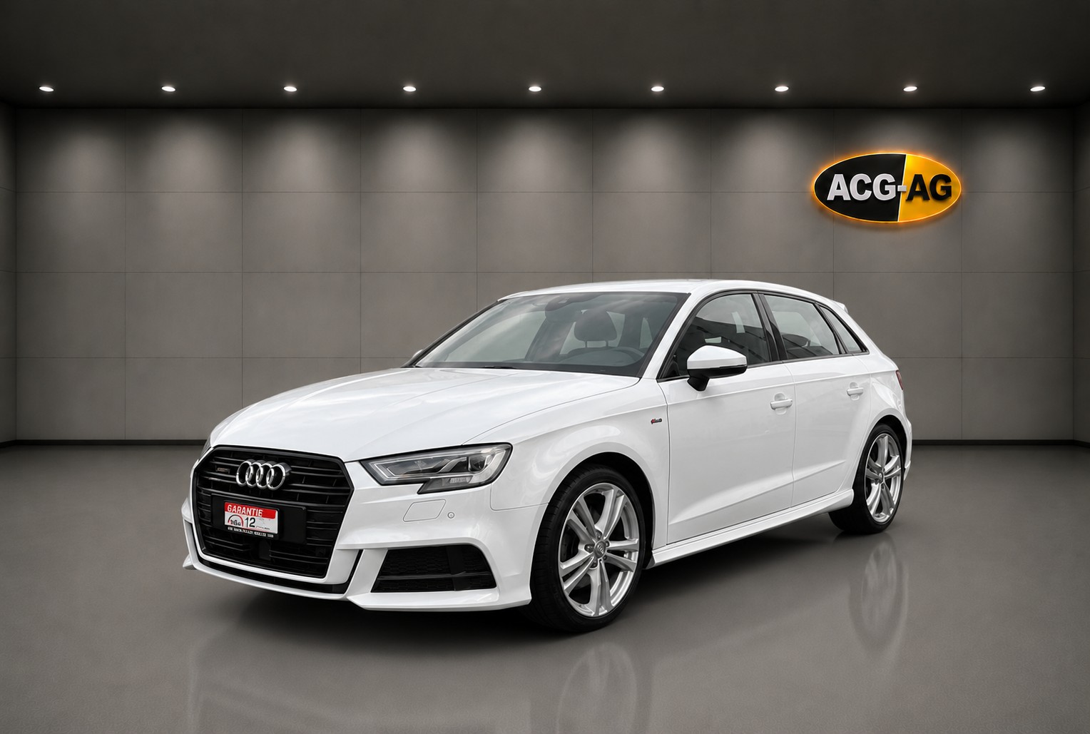 AUDI A3 Sportback 40 TDI Sport quattro S-tronic ** S-Line Modell ** Teil-Leder ** Gr-Navi ** PDC V+H ** LTZ MFK 13.03.2026 **-image-2