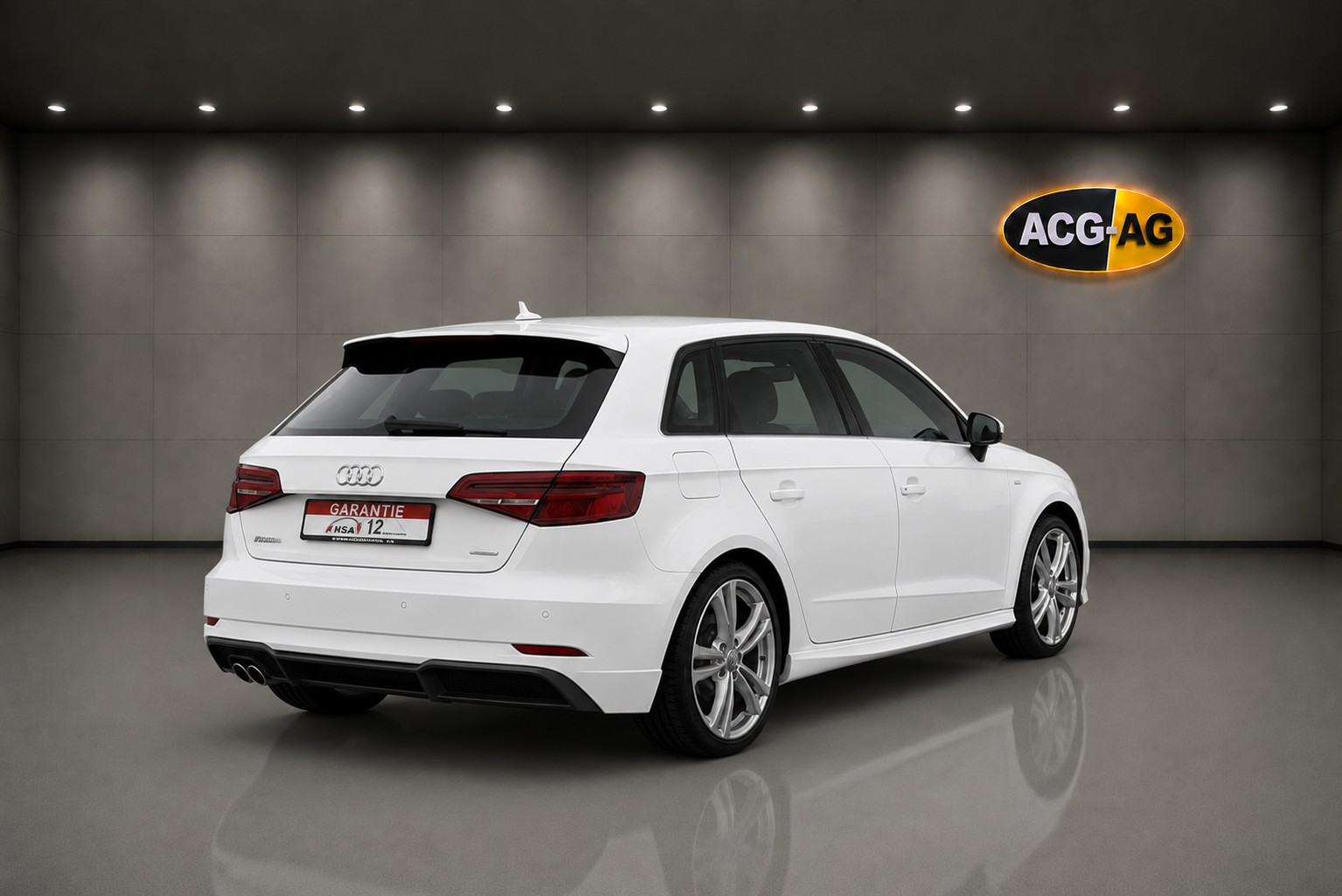 AUDI A3 Sportback 40 TDI Sport quattro S-tronic ** S-Line Modell ** Teil-Leder ** Gr-Navi ** PDC V+H ** LTZ MFK 13.03.2026 **-image-6