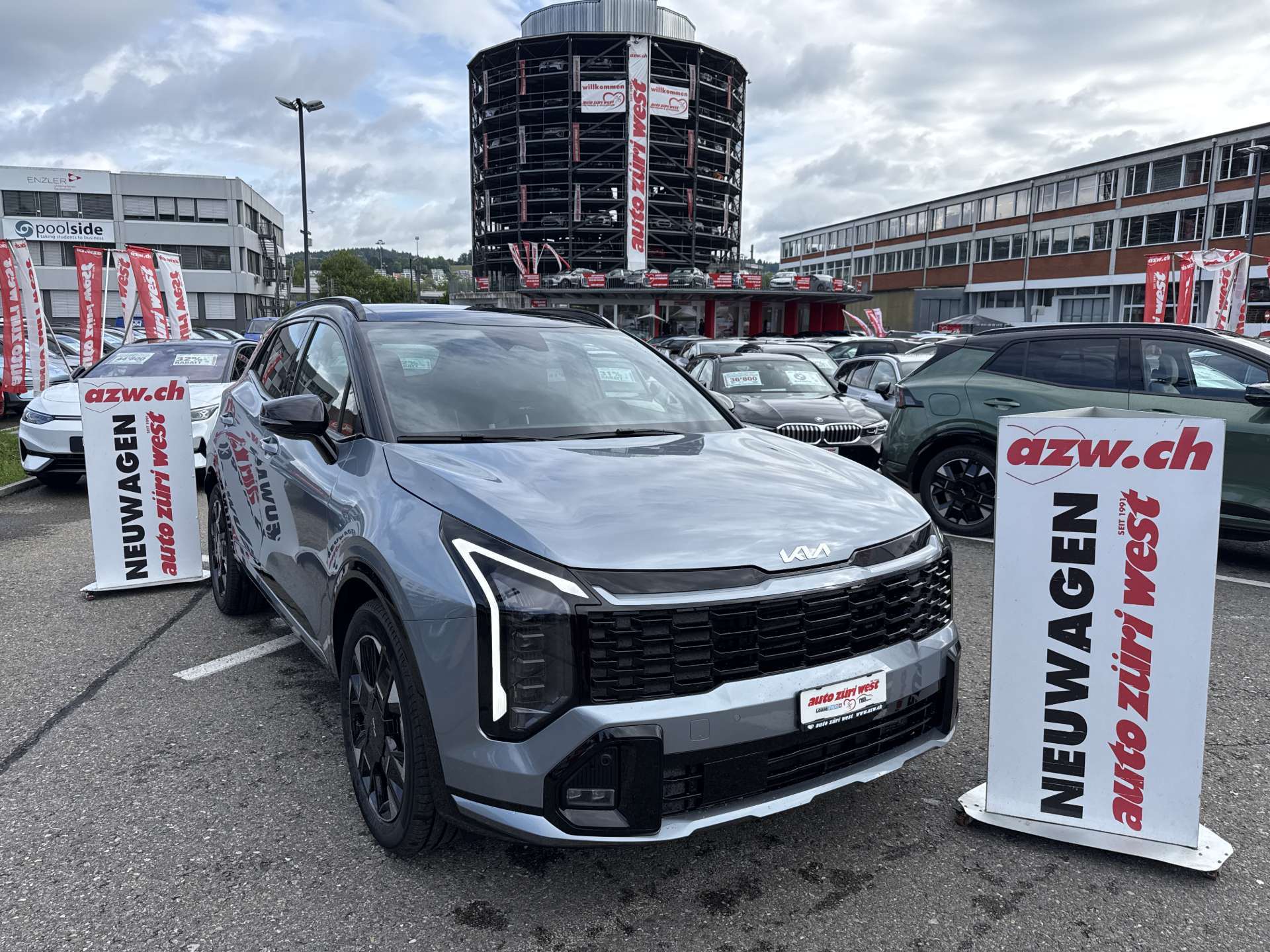 KIA Sportage 1.6T-GDi HEV GT-Line 239PS 4x4 Automat NEUES MODELL-image-0
