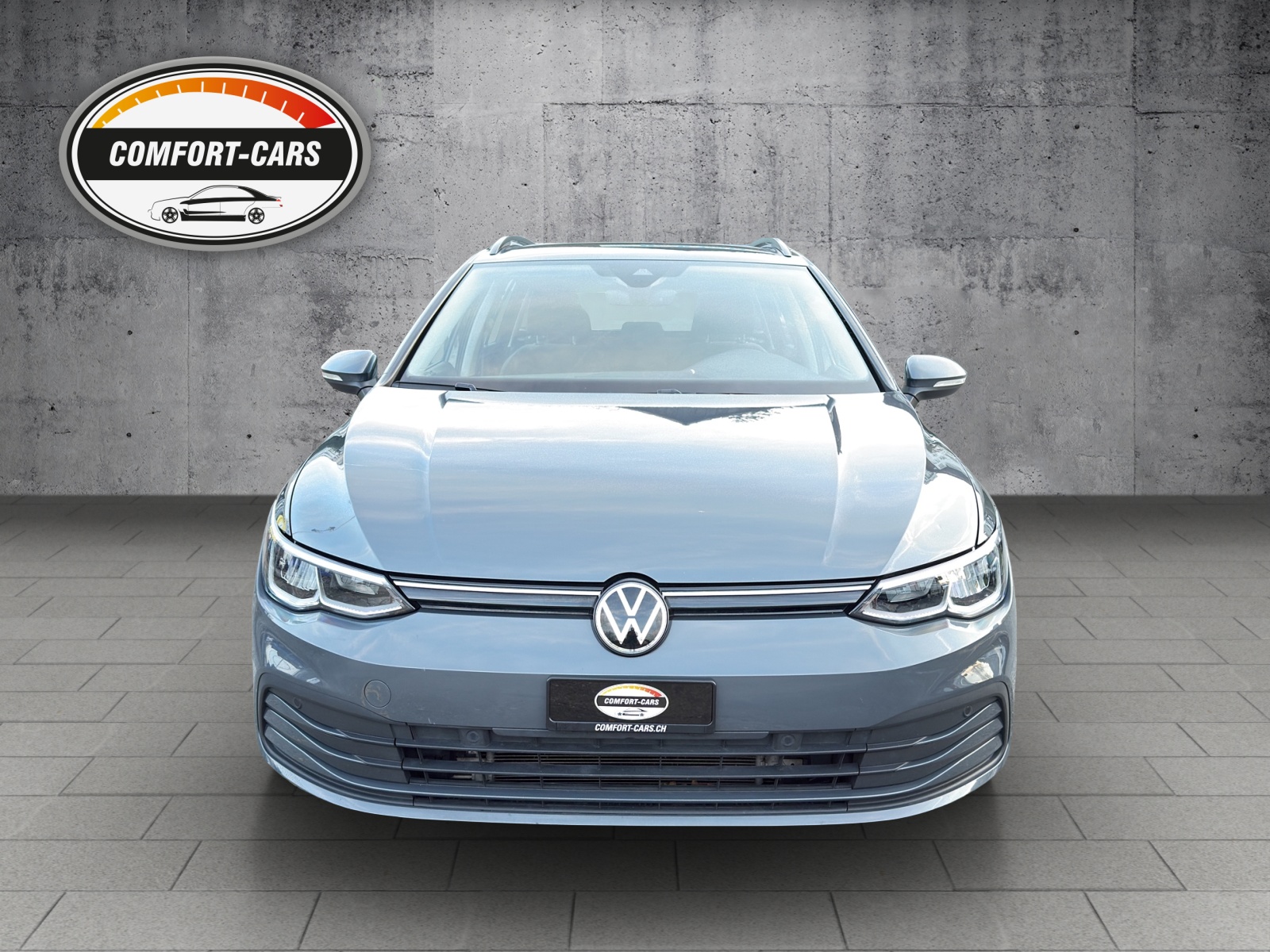 VW Golf Variant 2.0 TDI Life DSG Dephin Grau-image-1