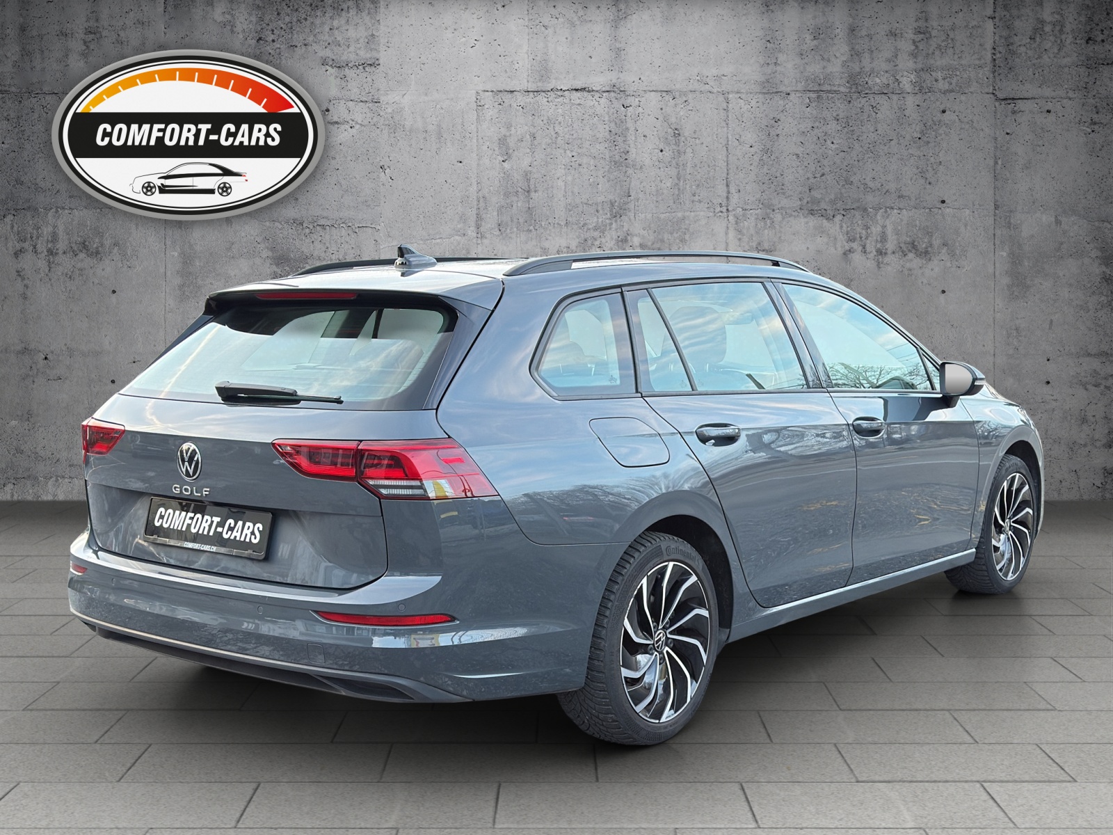 VW Golf Variant 2.0 TDI Life DSG Dephin Grau-image-5