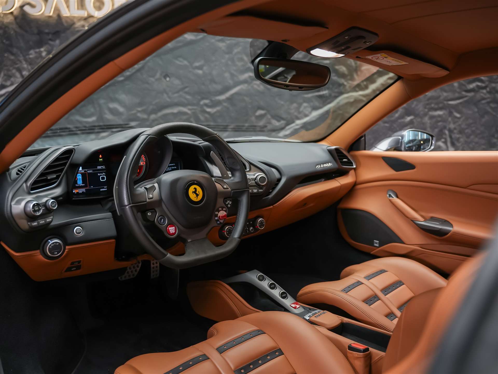 FERRARI 488 GTB 3.9 V8 *Daytona Racing-Sitze*Liftsystem*-image-7
