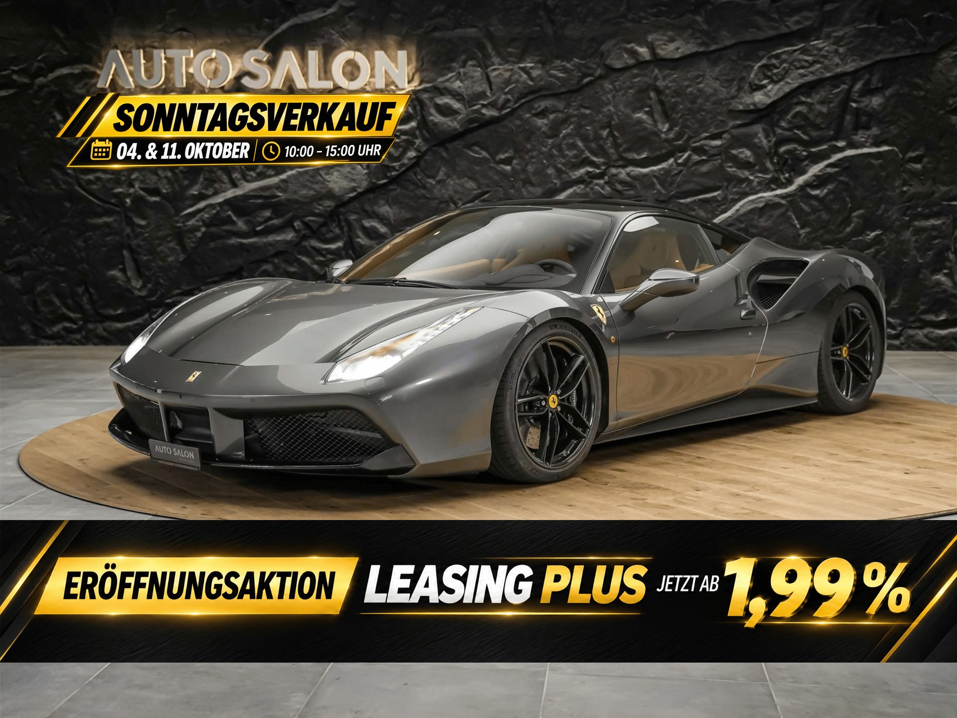 FERRARI 488 GTB 3.9 V8 *Daytona Racing-Sitze*Liftsystem*