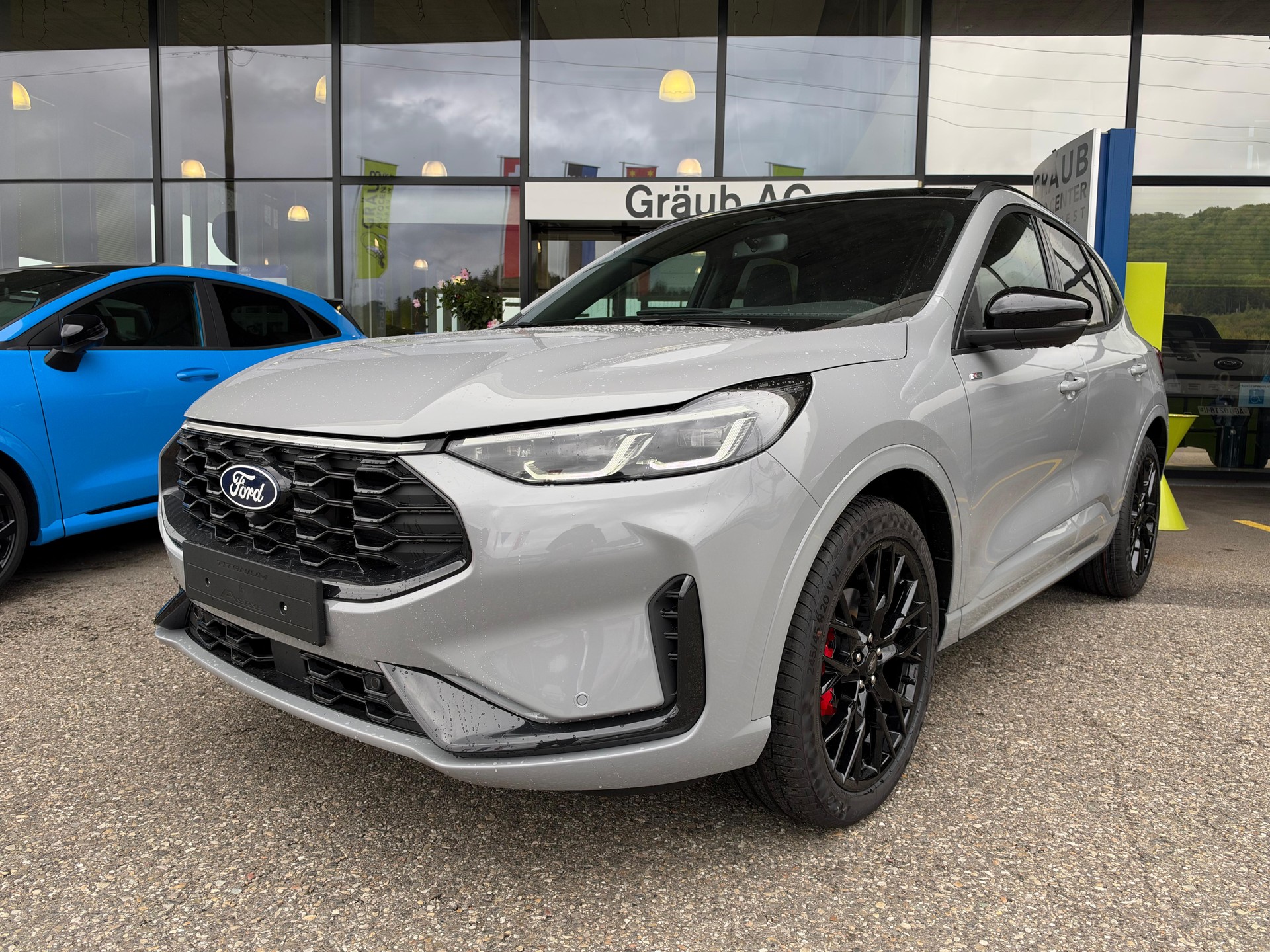 FORD Kuga 2.5 FHEV ST-Line X 4WD Coole grey matter Edition - VOLLE Hütte-image-0