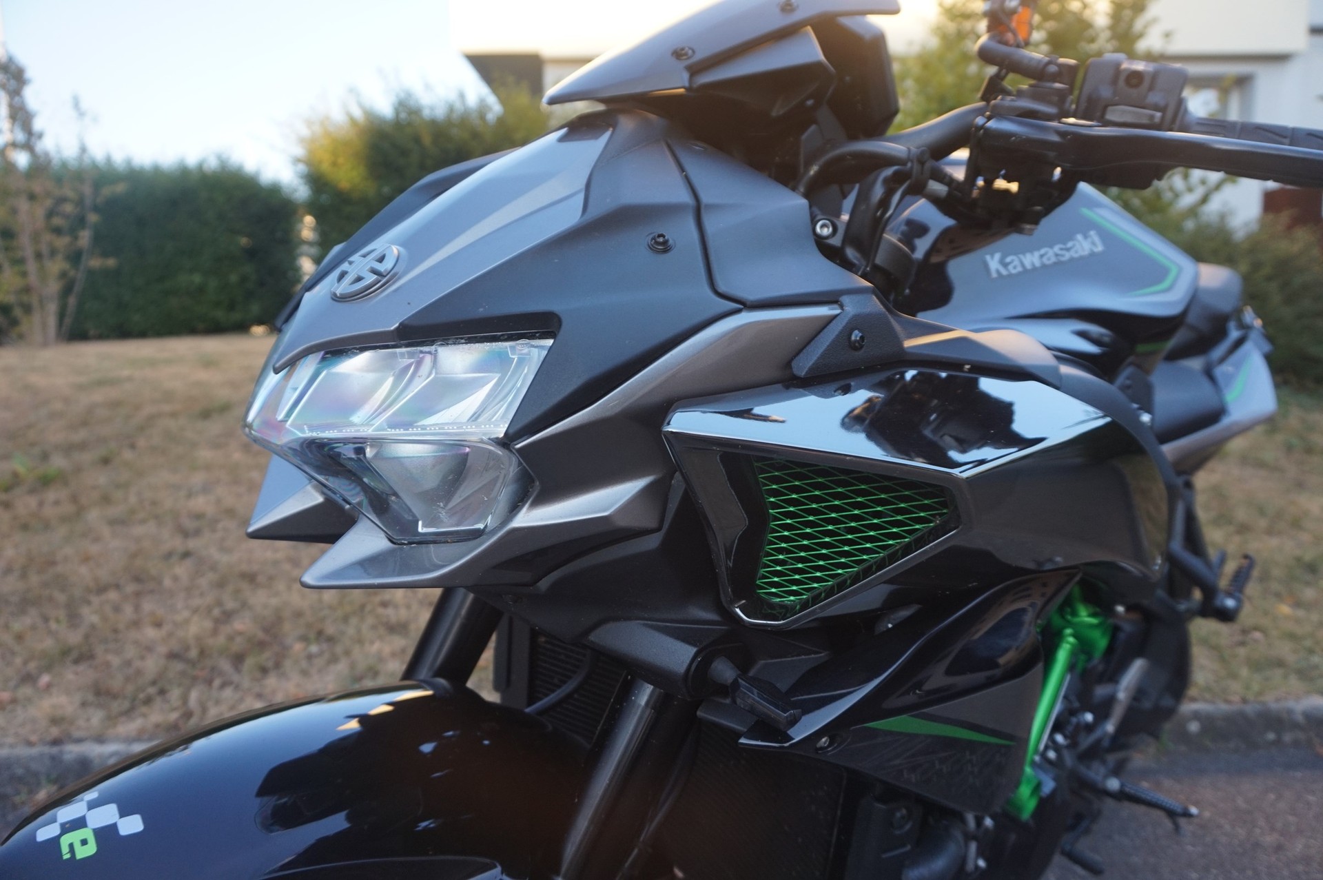 KAWASAKI Z H2 ABS mit Bodis V4-M-CA Auspuff-image-4