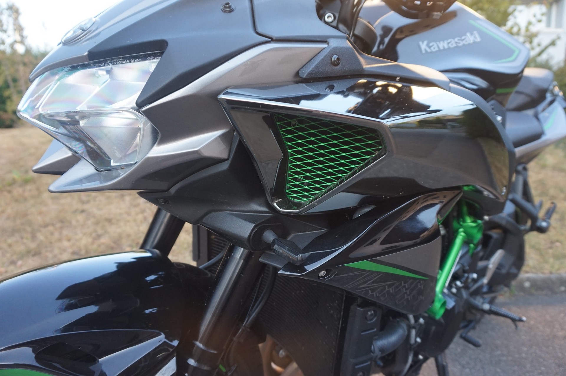 KAWASAKI Z H2 ABS mit Bodis V4-M-CA Auspuff-image-8