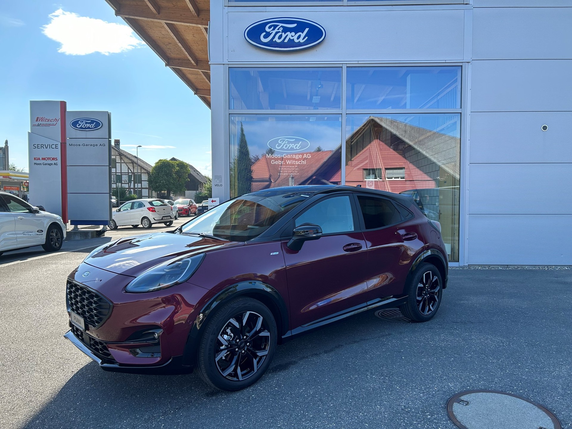 FORD Puma 1.0 MHEV Vivid Ruby-image-0