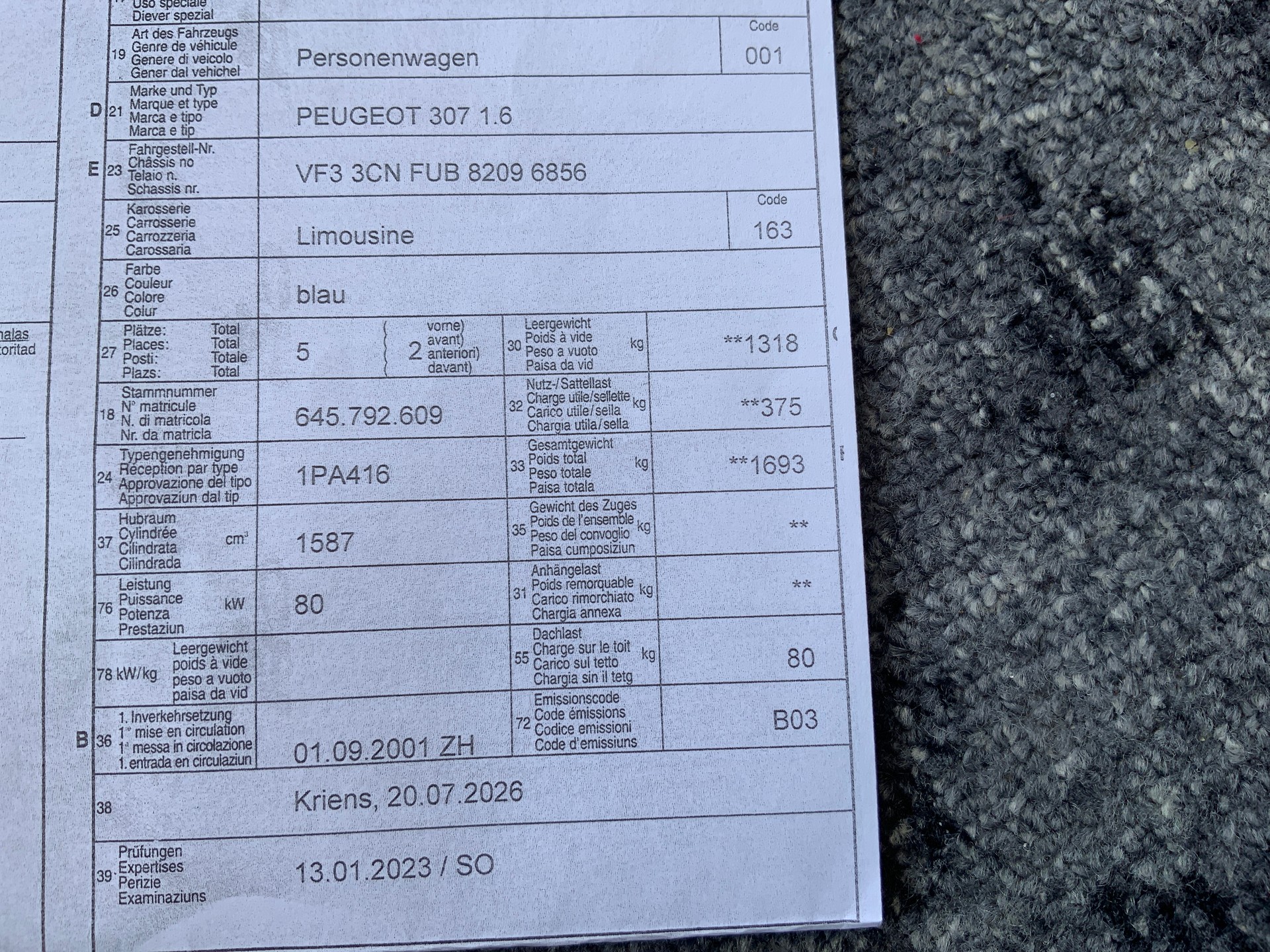 PEUGEOT 307 1.6 16V XS-image-8