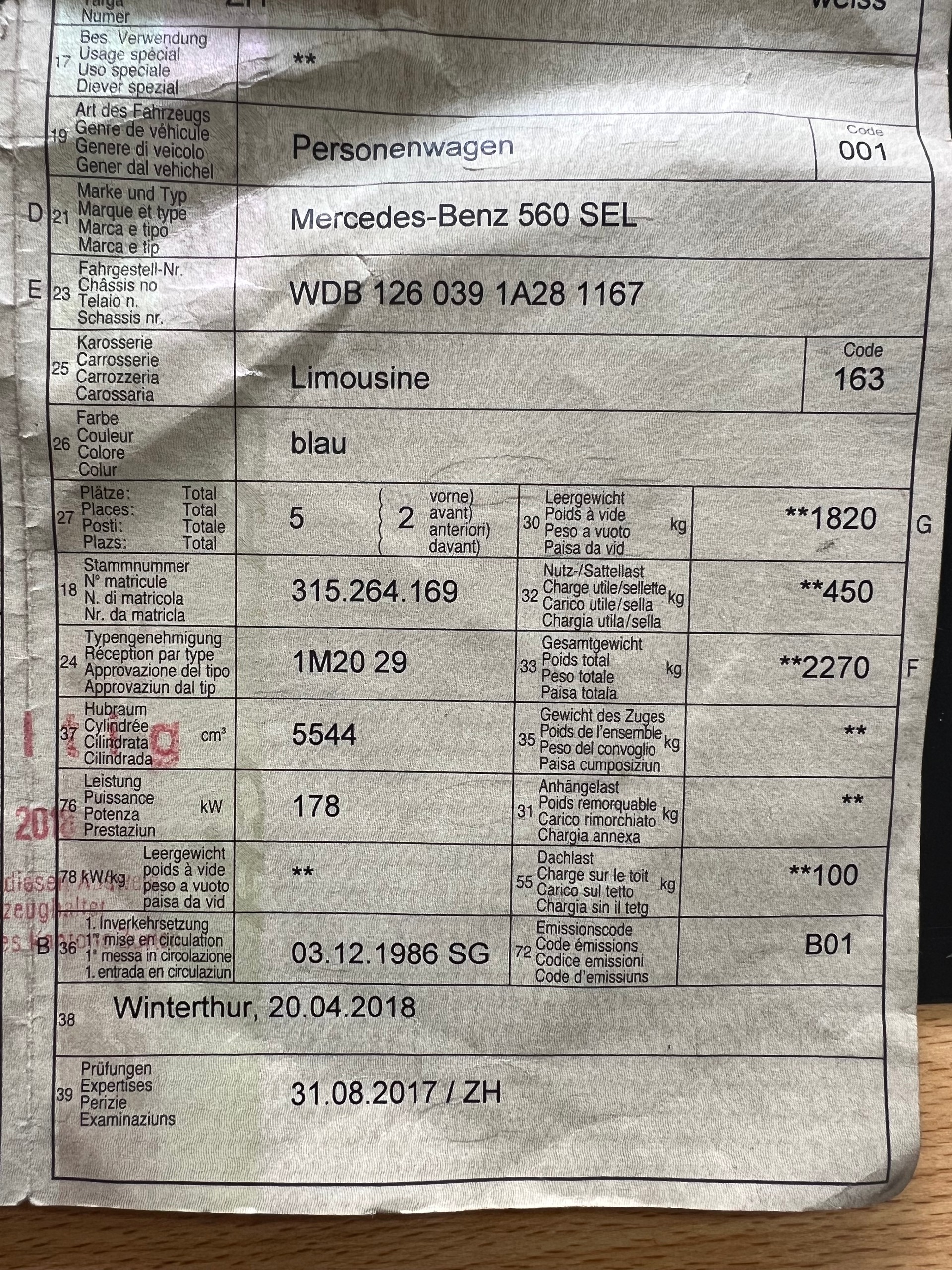 MERCEDES-BENZ 560 SEL-image-9