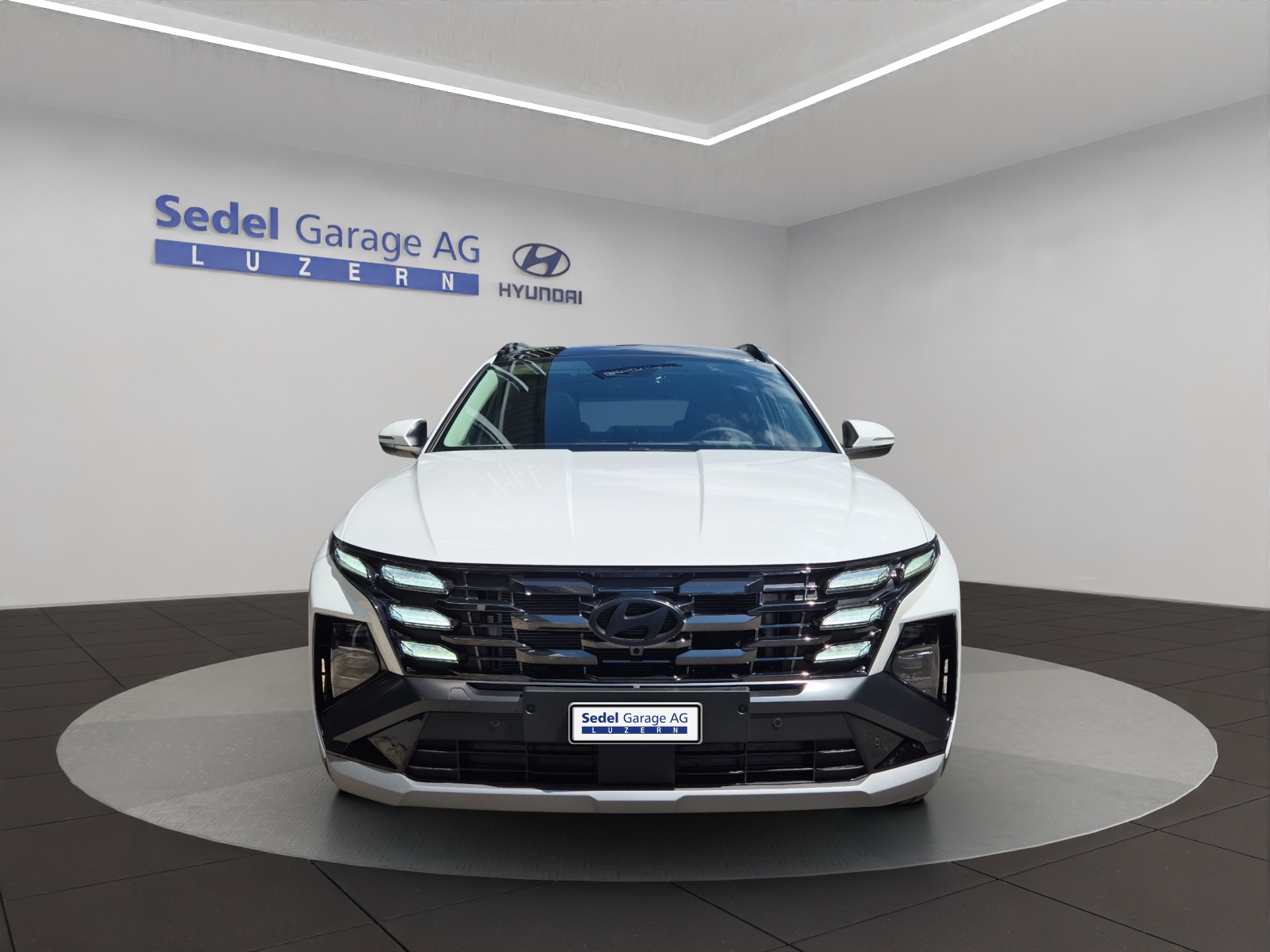 HYUNDAI Tucson 1.6 T-GDi HEV Vertex Swiss Edition 4WD-image-1