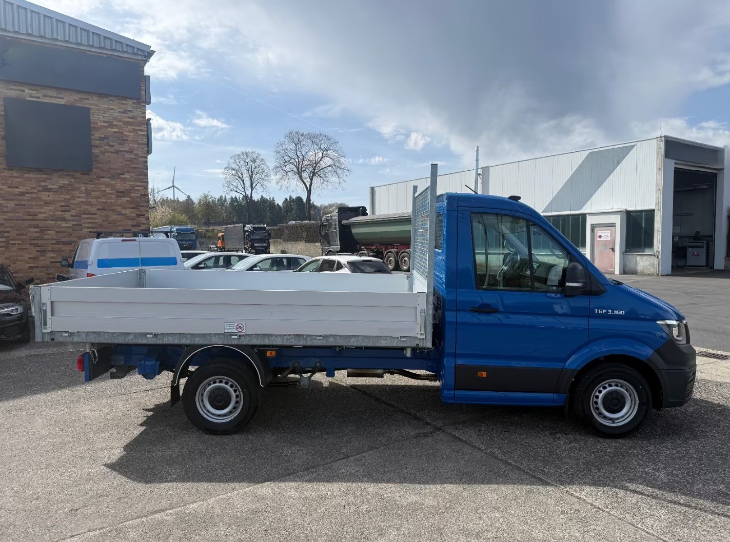 MAN TGE 3.160 4x2 SB Einzelkabine 3-Seitenkipper kurz-image-1