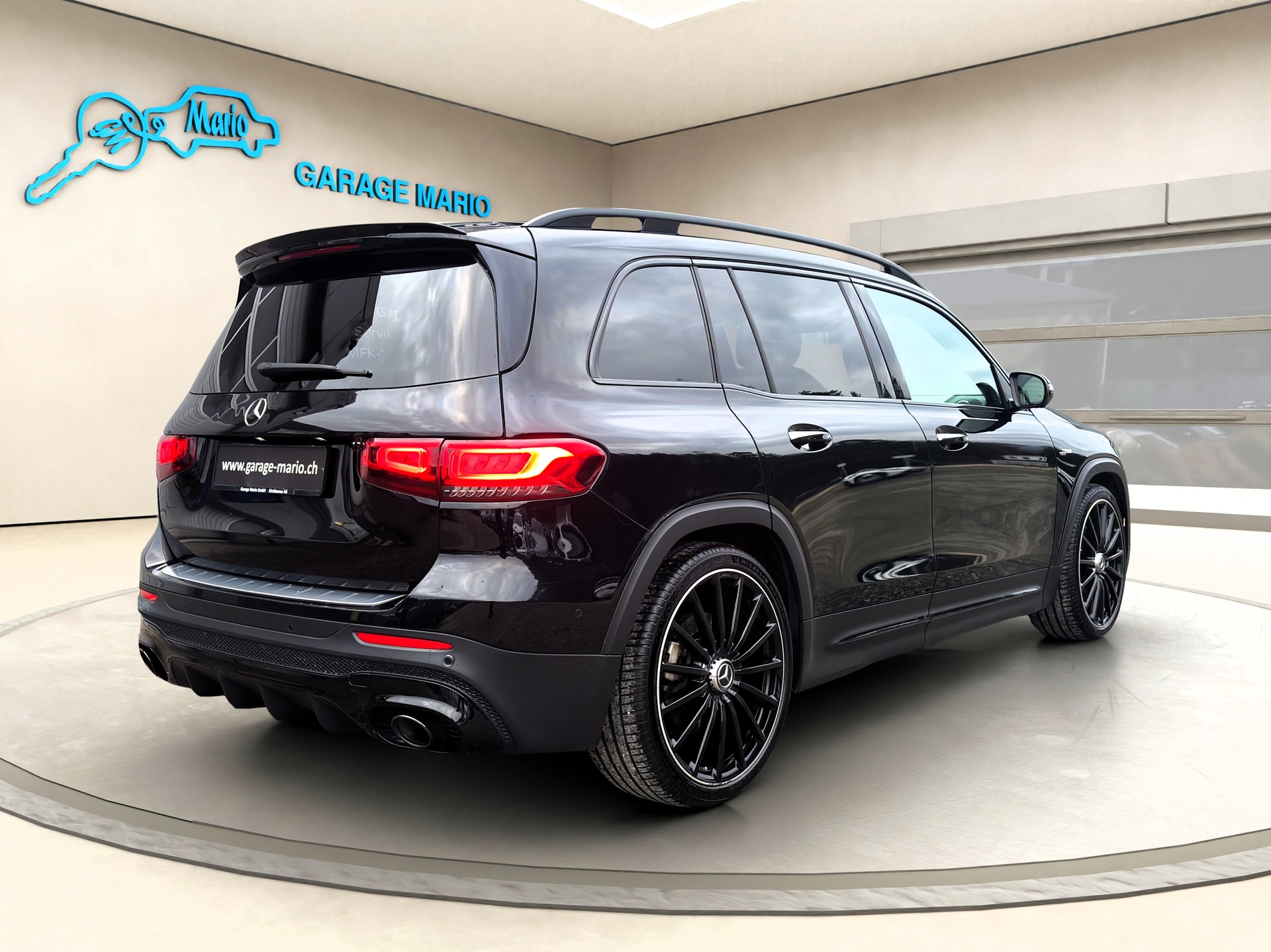 MERCEDES-BENZ GLB❗35 AMG❗4Matic 8G-Tronic ✅CH-Fahrzeug & Frisch ab Service✅-image-4