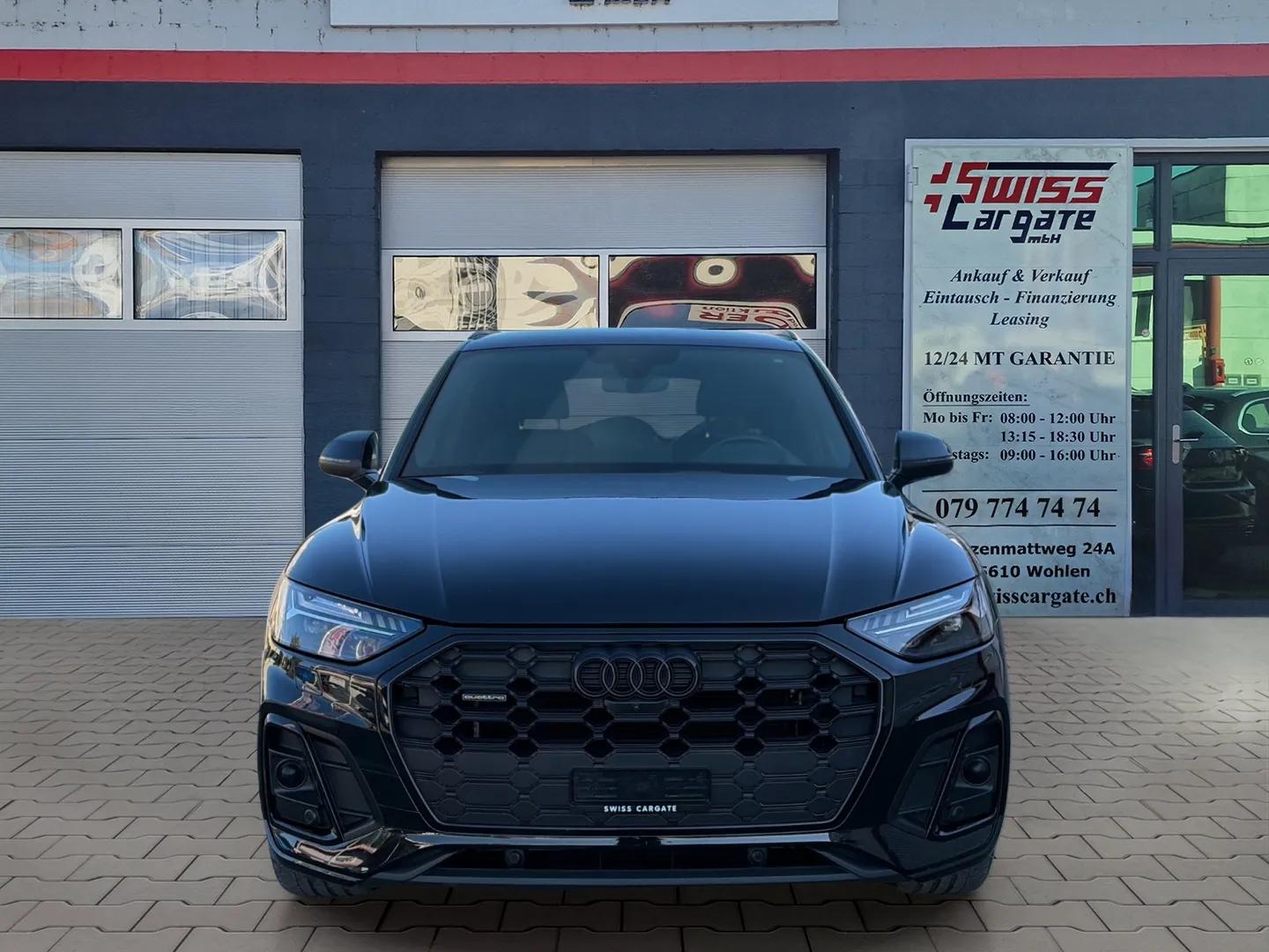 AUDI Q5 40 TDI Black Edition quattro S-tronic S line mit Werksgarantie & AHK + B&O Soundsystem-image-2
