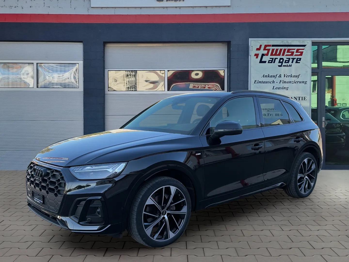 AUDI Q5 40 TDI Black Edition quattro S-tronic S line mit Werksgarantie & AHK + B&O Soundsystem-image-3