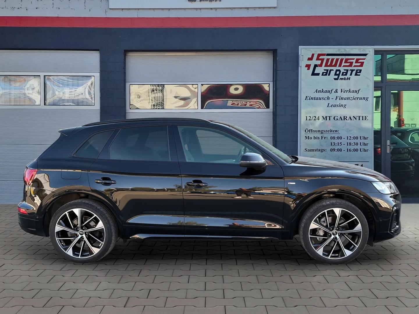 AUDI Q5 40 TDI Black Edition quattro S-tronic S line mit Werksgarantie & AHK + B&O Soundsystem-image-8