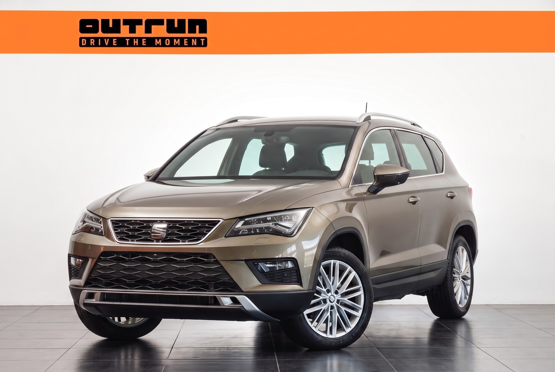 SEAT Ateca 2.0 TDI CR Xcellence 4Drive • Golden Cognac • Attelage • Full LED-image-0