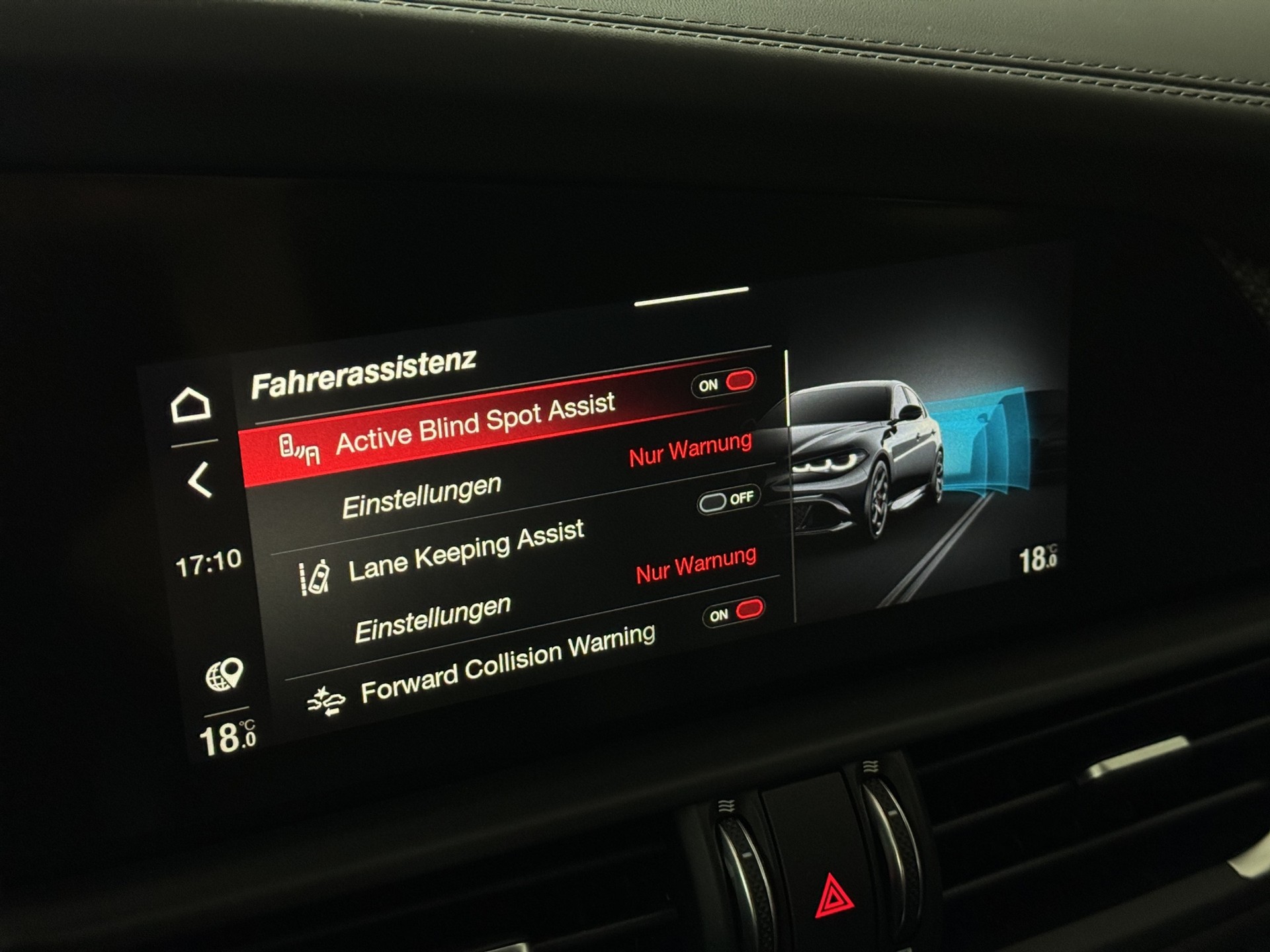 ALFA ROMEO Giulia 2.9 V6 Quadrifoglio "Akrapovic-Pack ADAS Plus"-image-23