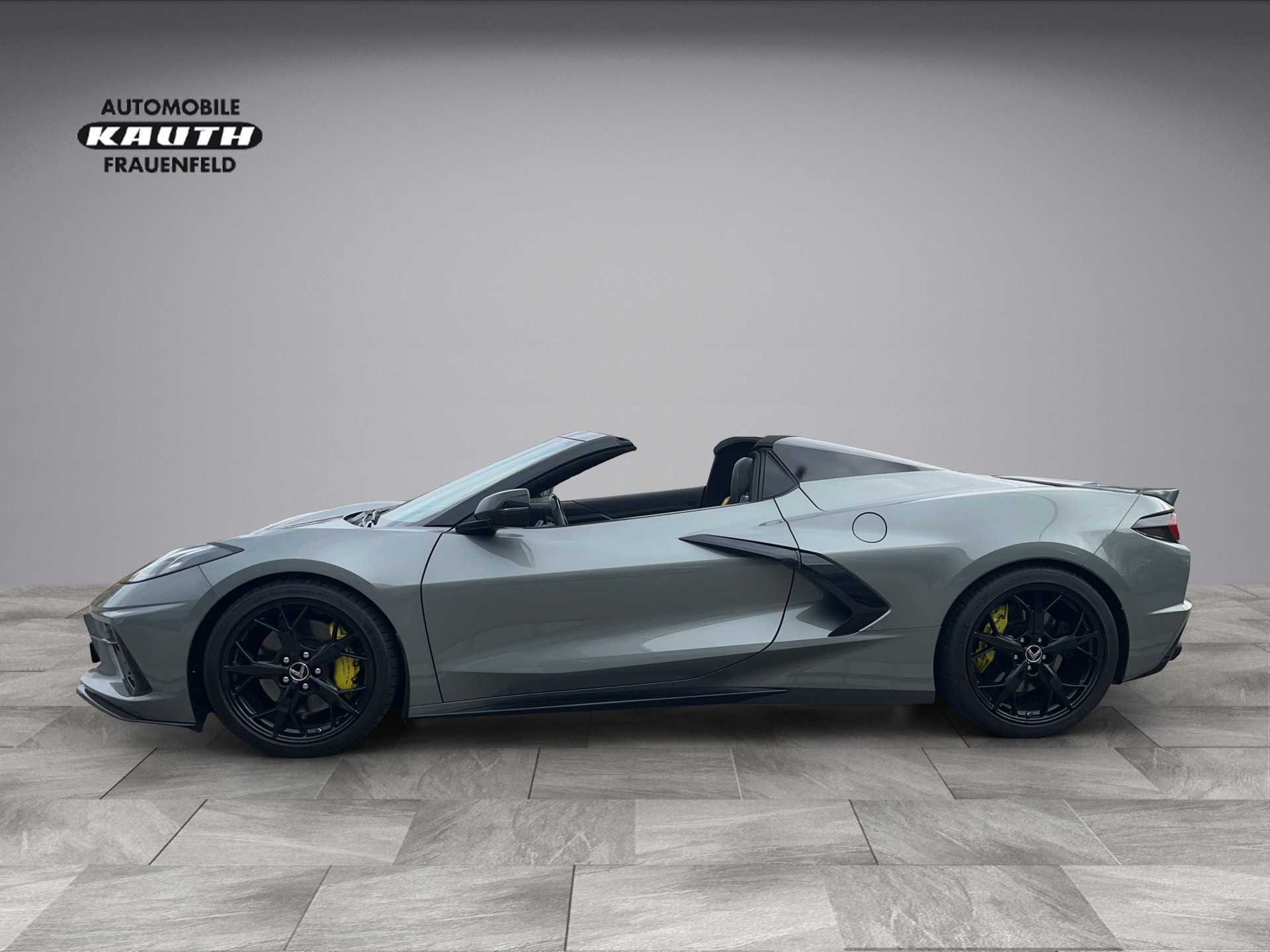 CHEVROLET Corvette Cabriolet Stingray 3LT *Carbon Flash, NAP Sportauspuffanlage, Distanzscheiben*-image-1