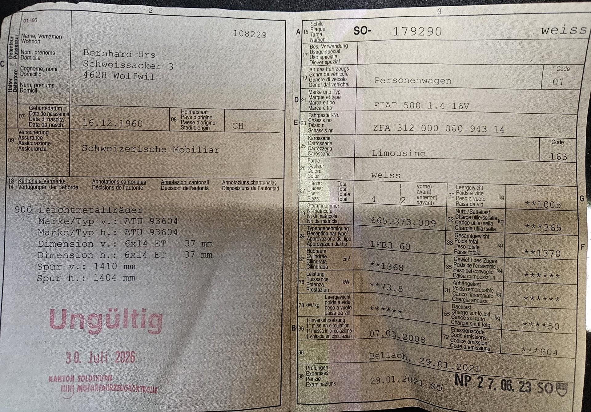 FIAT 500 1.4 16V Pop-image-4