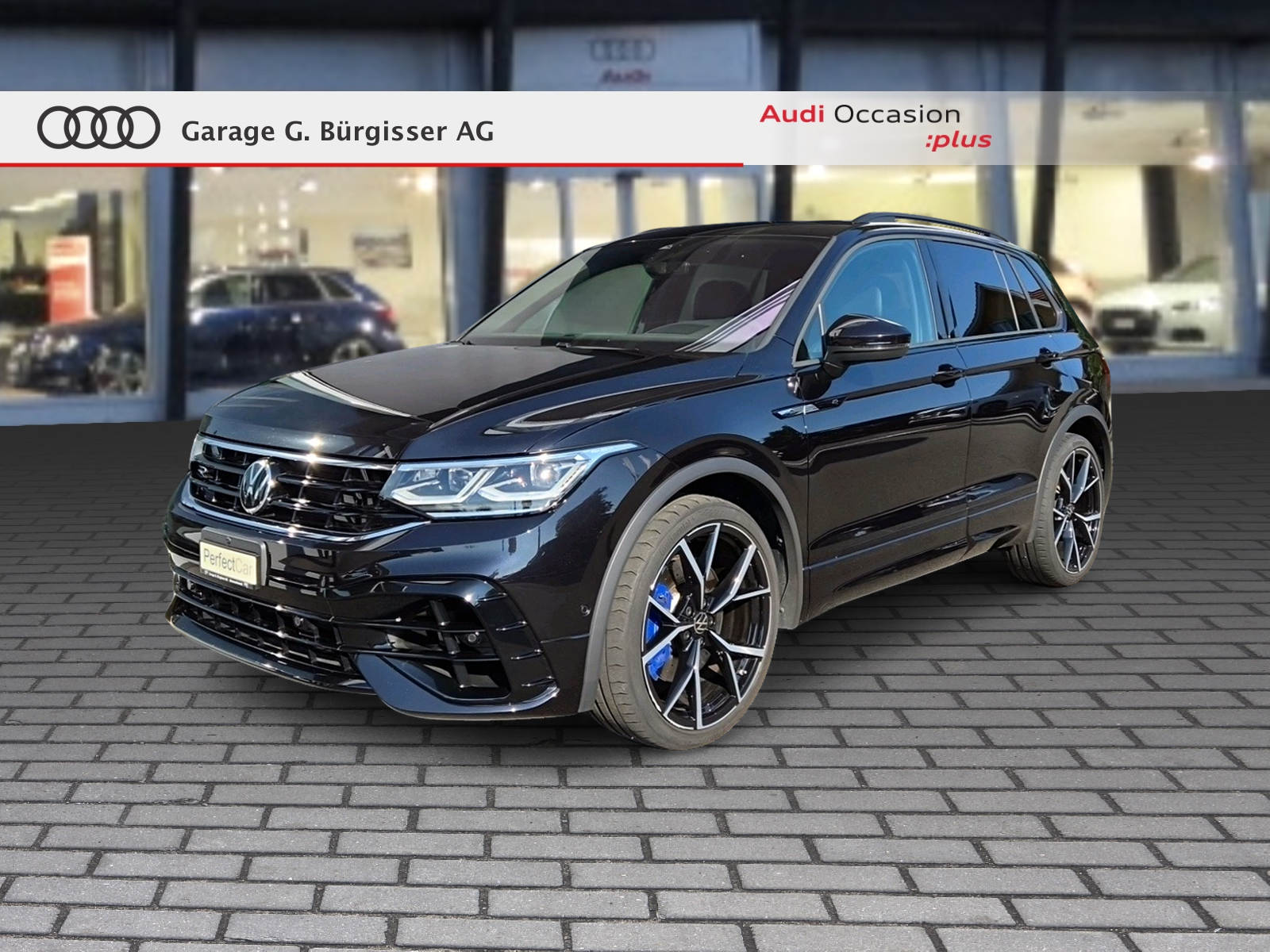 VW Tiguan 2.0TSI R 4Motion DSG Deepblack Perleffekt-image-0