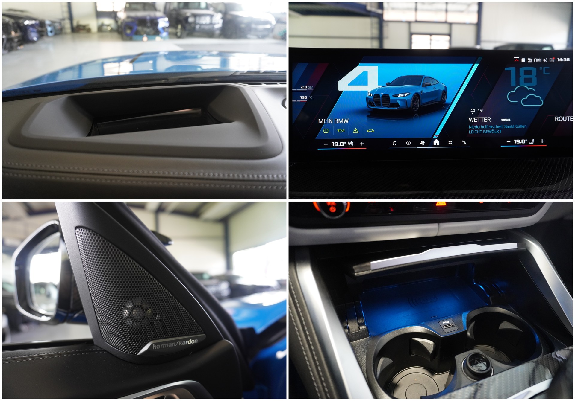 BMW M4 Coupé Competition M xDrive // SONDERLACKIERUNG VOODOO BLAU // WERKSGARANTIE // M CARBON SCHALENSITZE //-image-14