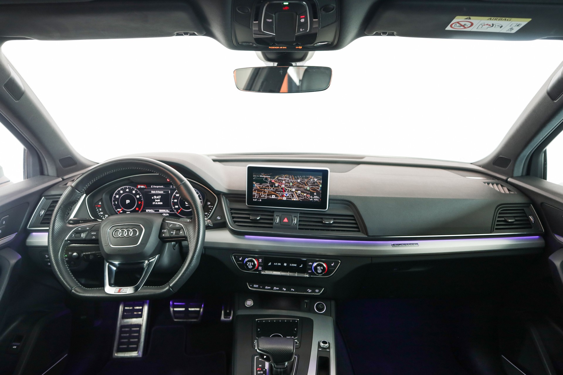 AUDI Q5 45 TFSI sport quattro S-tronic * Daytona * Pack S-Line-image-9