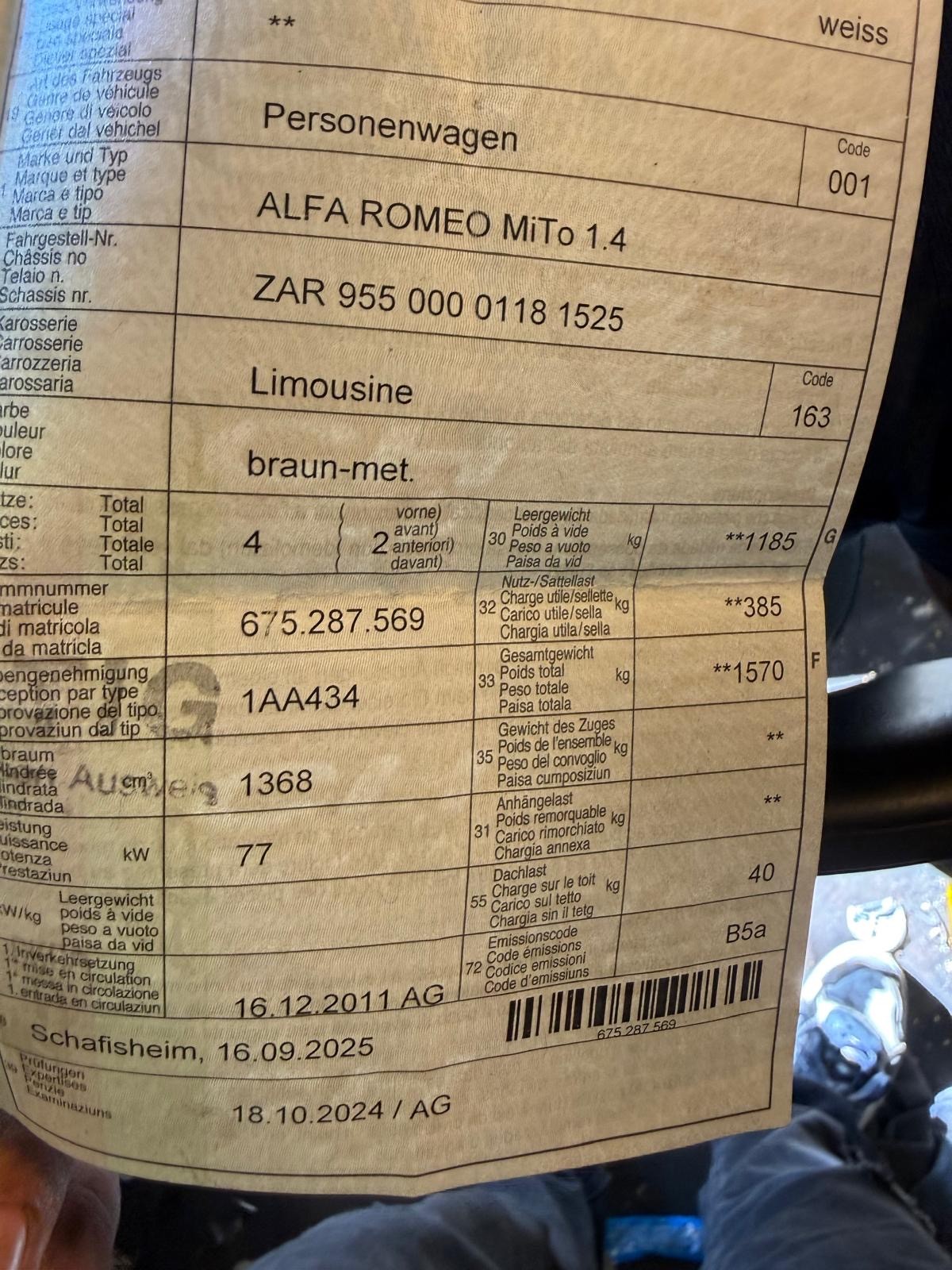 ALFA ROMEO MiTo 1.4 Distinctive-image-11