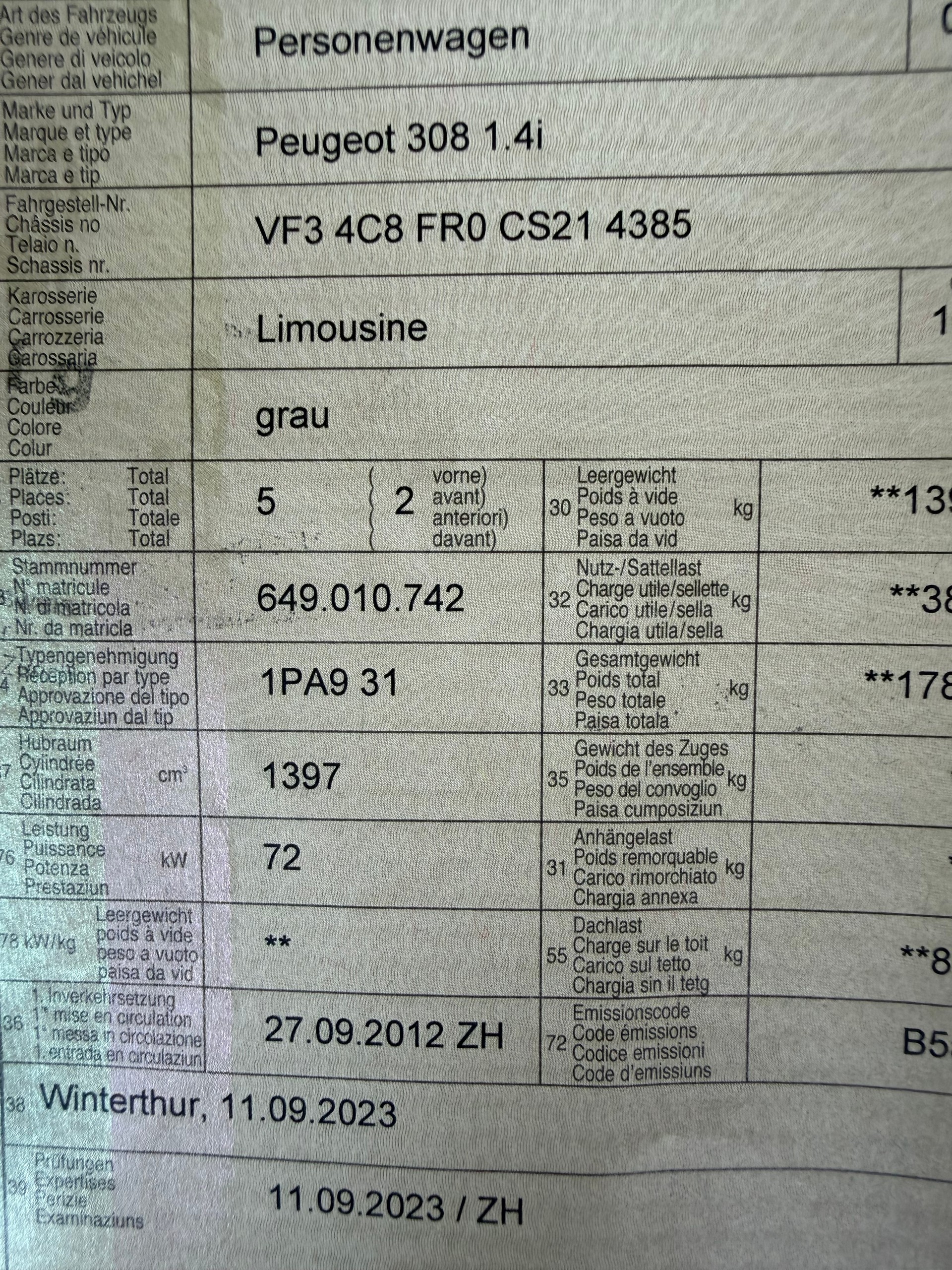 PEUGEOT 308 1.4 16V VTI Access-image-16