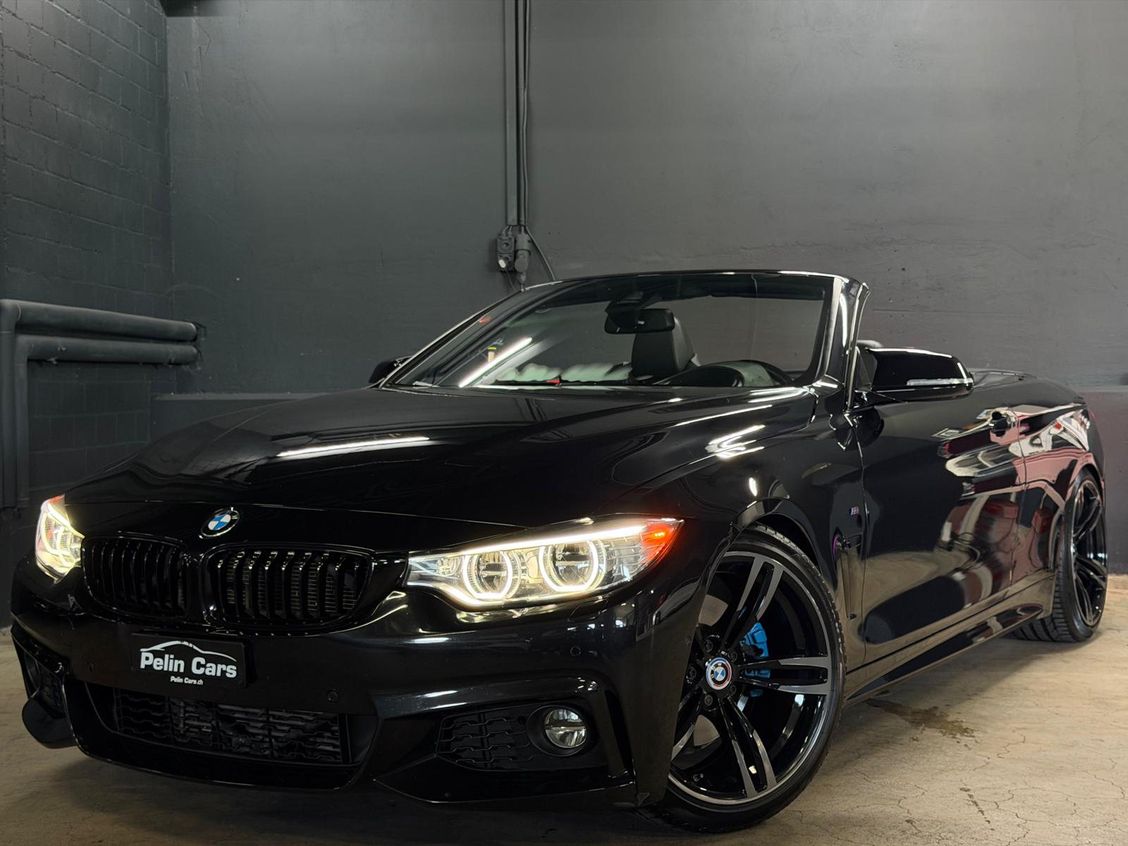BMW 428i Cabriolet M-Paket All Black Performance Steptronic 2Jahre Garantie-image-1