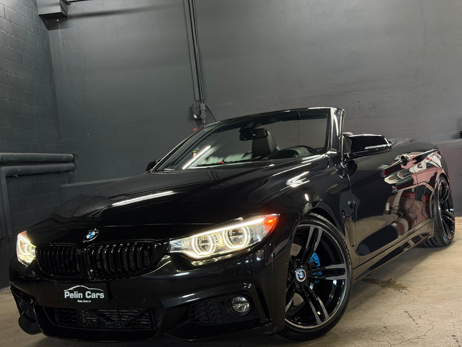 BMW 428i Cabriolet M-Paket All Black Performance Steptronic 2Jahre Garantie-image-0