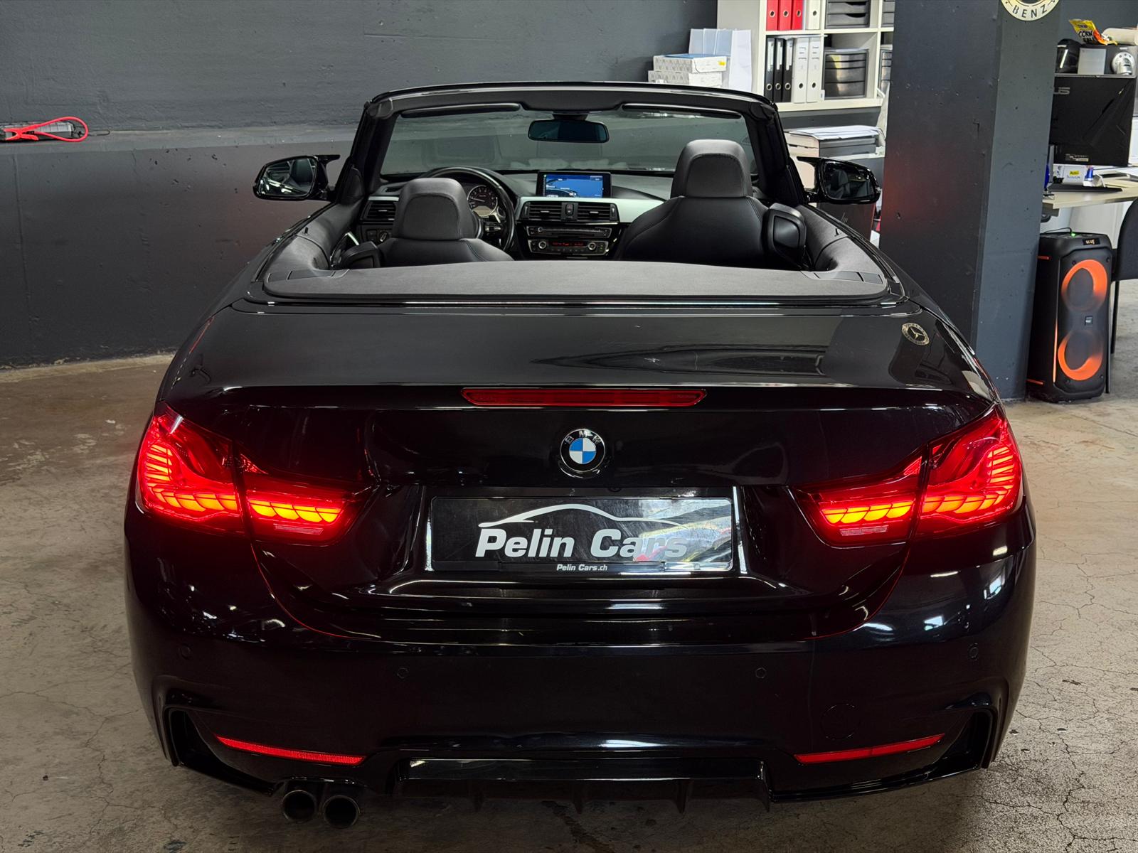BMW 428i Cabriolet M-Paket All Black Performance Steptronic 2Jahre Garantie-image-6