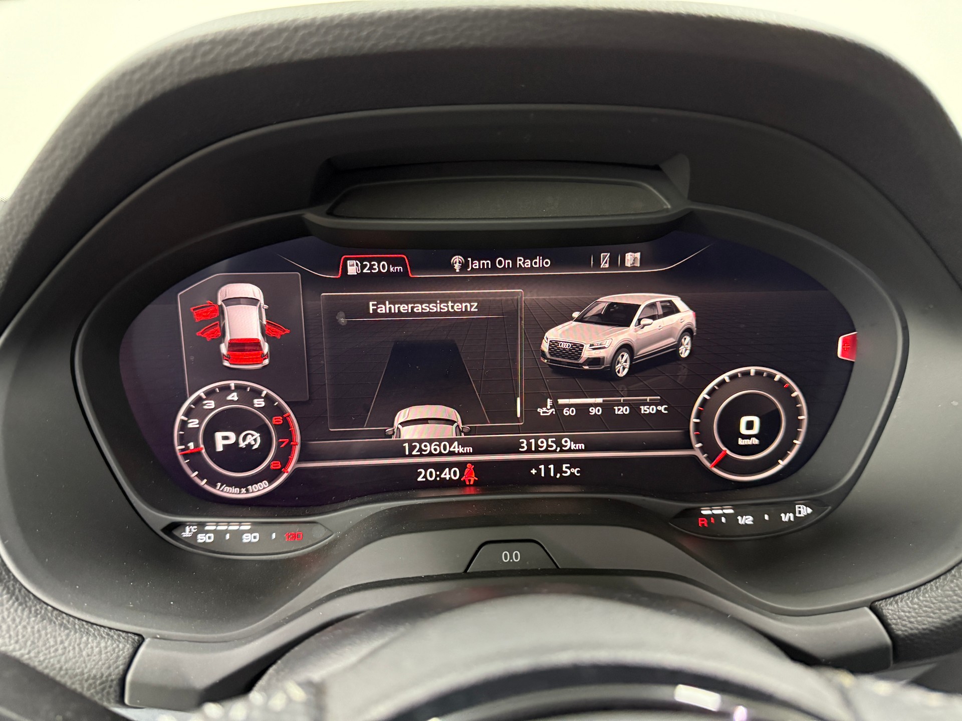 AUDI Q2 2.0 TFSI sport S-Line 190PS Daytonagrau quattro S-tronic ★ RF-Kamera ★ Komfortschlüssel ★ Virtual Cockpit ★ Navi Plus ★-image-12