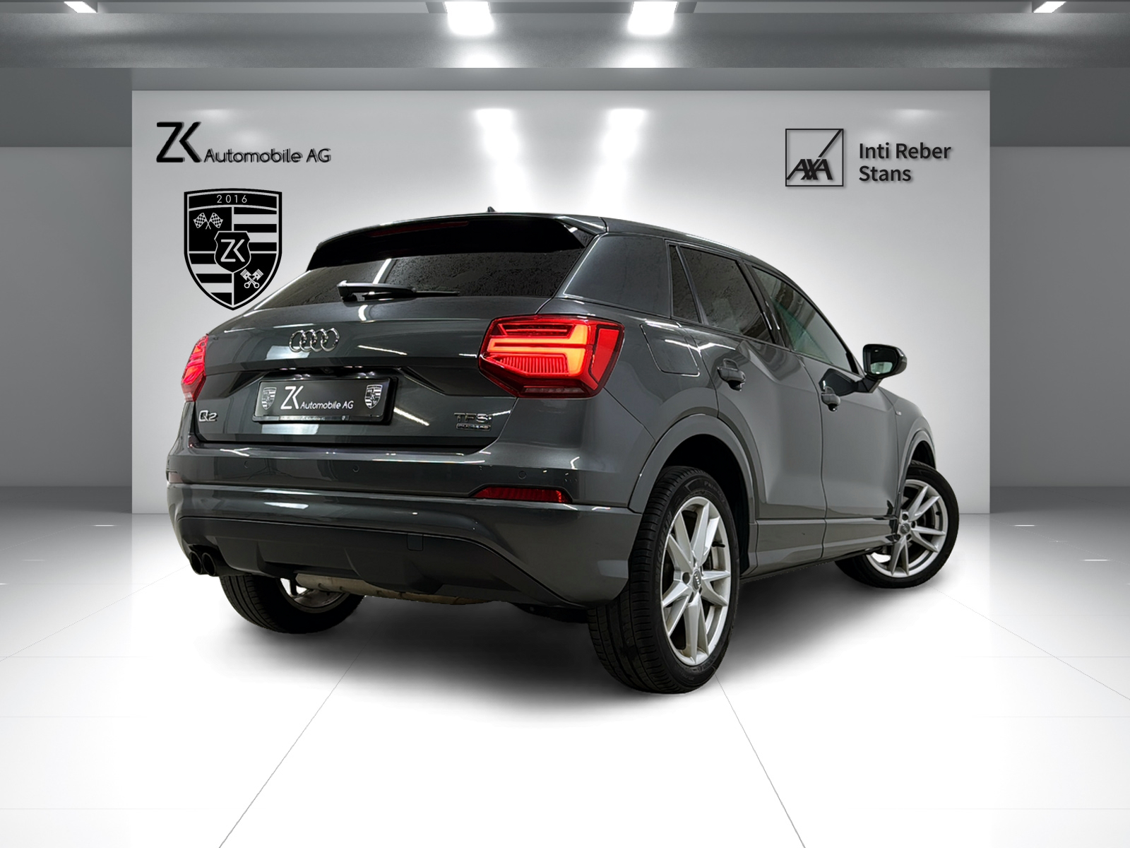 AUDI Q2 2.0 TFSI sport S-Line 190PS Daytonagrau quattro S-tronic ★ RF-Kamera ★ Komfortschlüssel ★ Virtual Cockpit ★ Navi Plus ★-image-1