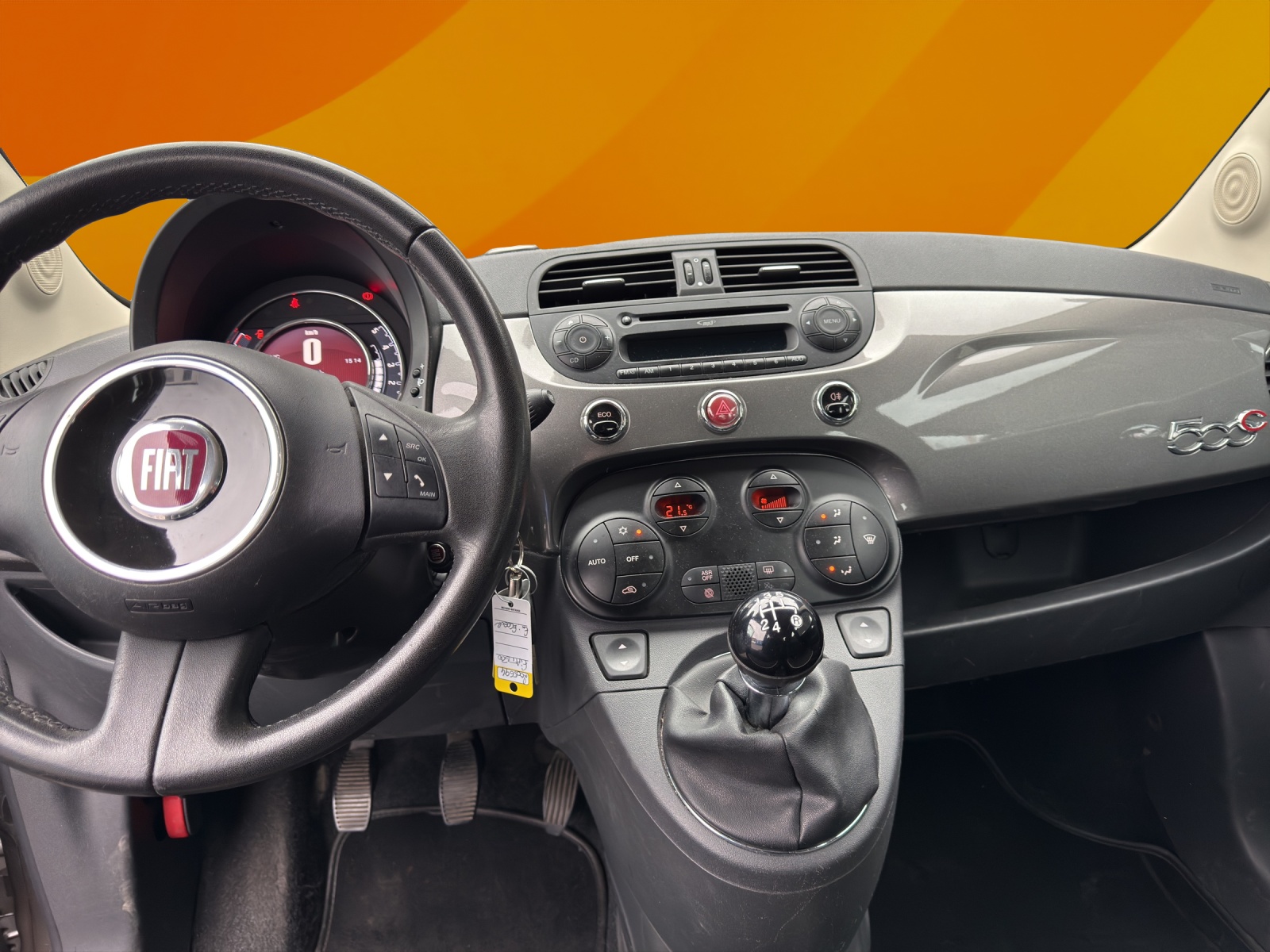 FIAT 500C 0.9 Twinair Turbo Lounge-image-16