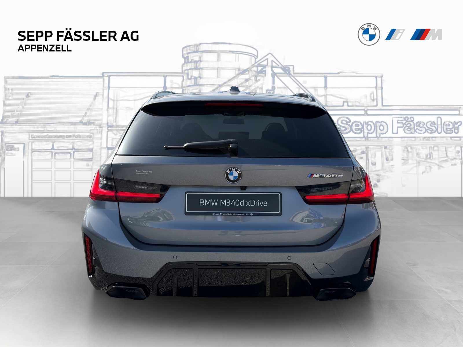 BMW M340d xDrive 48V Touring Steptronic M Sport Pro-image-3