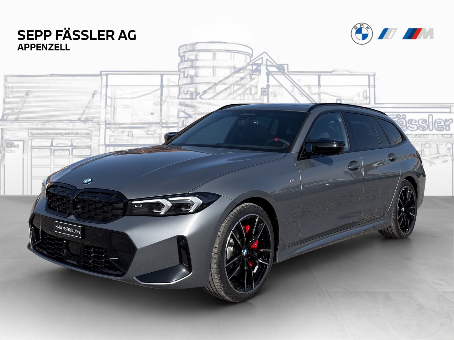 BMW M340d xDrive 48V Touring Steptronic M Sport Pro-image-0