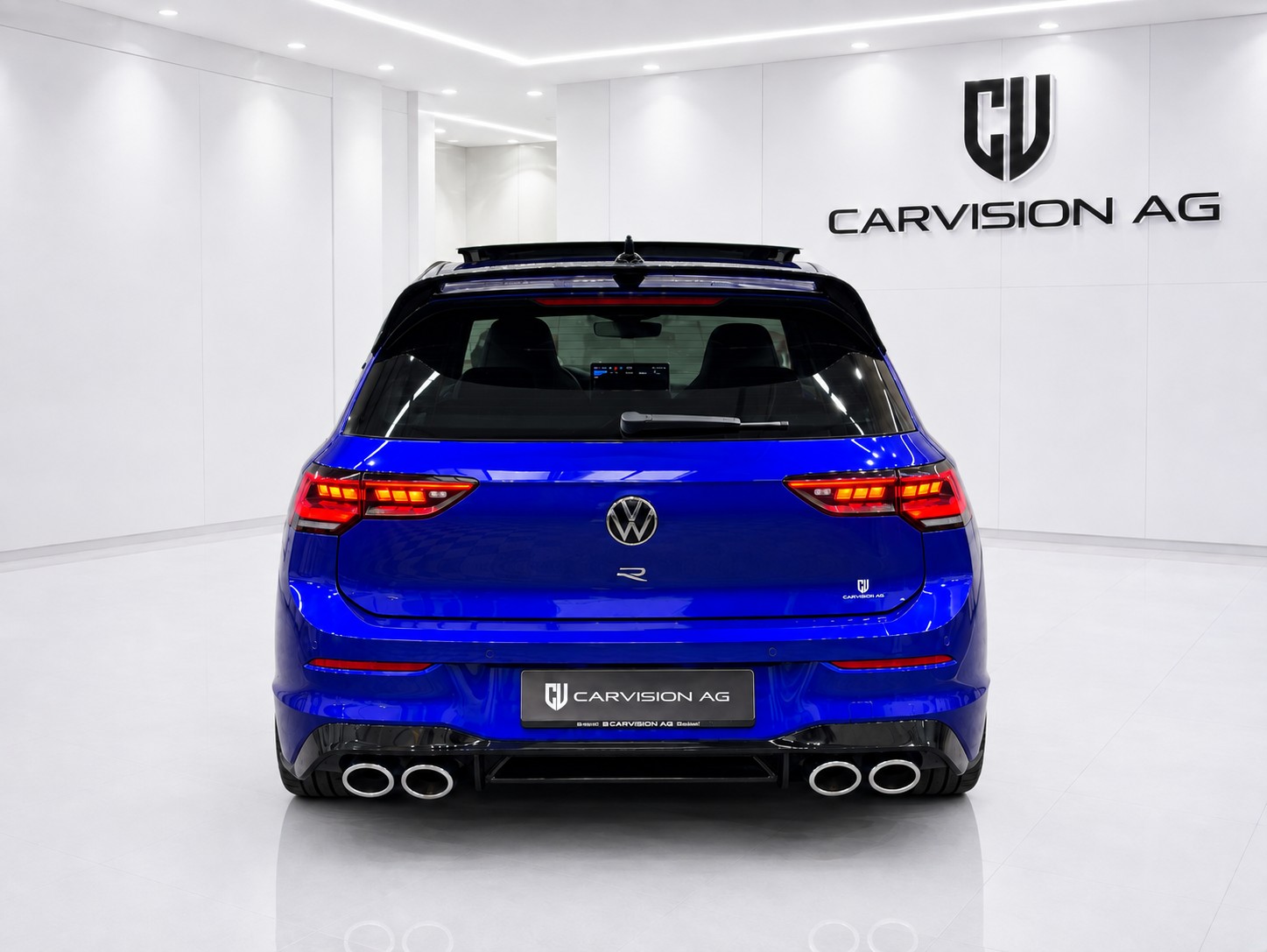 VW Golf 2.0 TSI R DSG 4 Motion * Panorama-Glasdach * Werksgarantie *-image-5