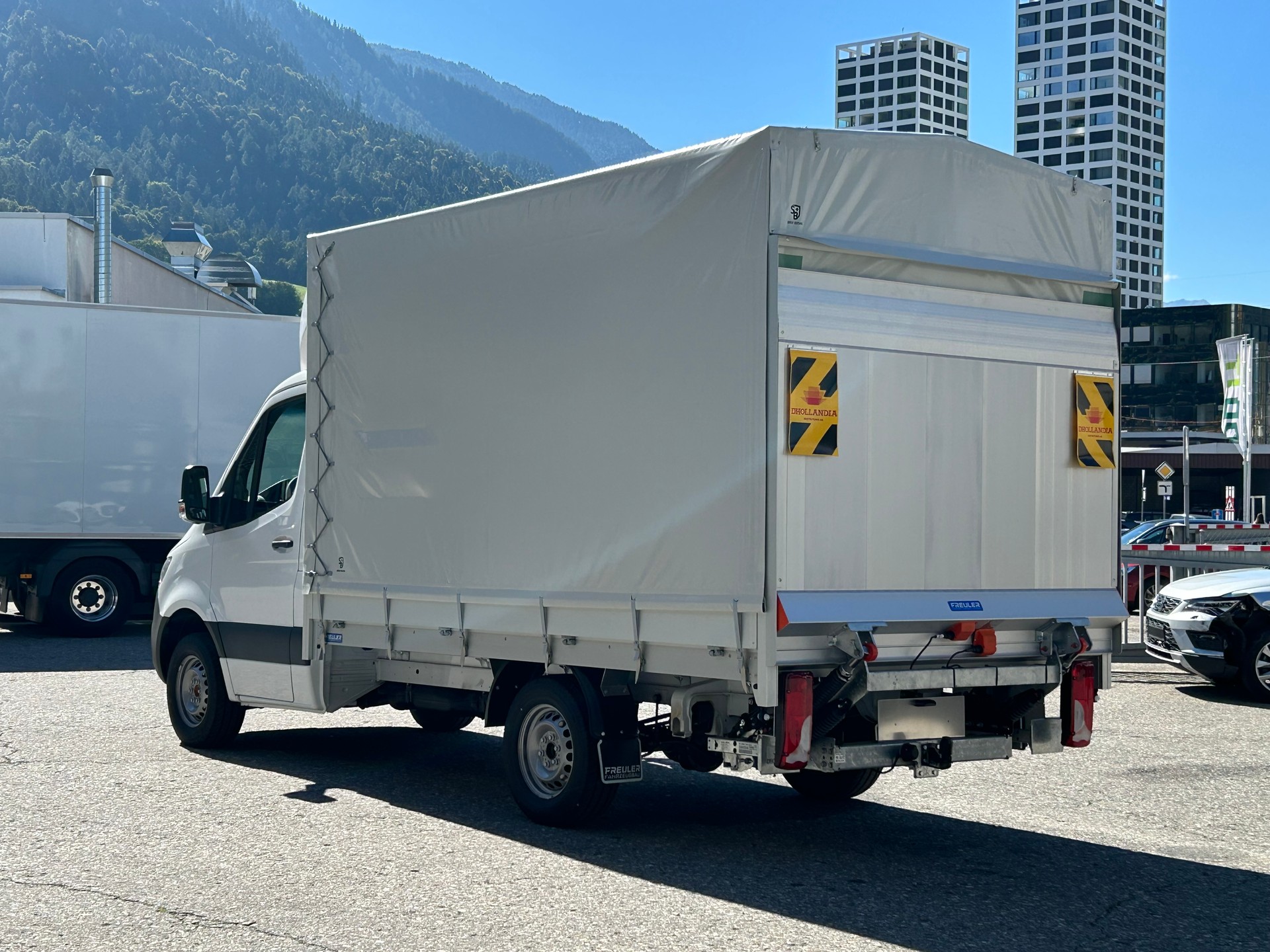 MERCEDES-BENZ Sprinter 317 CDI Standard Blache/Hebebühne-image-4