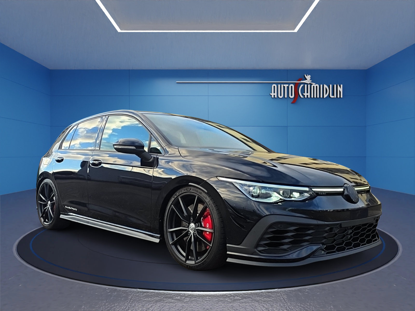 VW Golf 8.1 GTI Clubsport DSG mit KW-Clubsport-Gewindefahrwerk-Neupreis: CHF 70'000