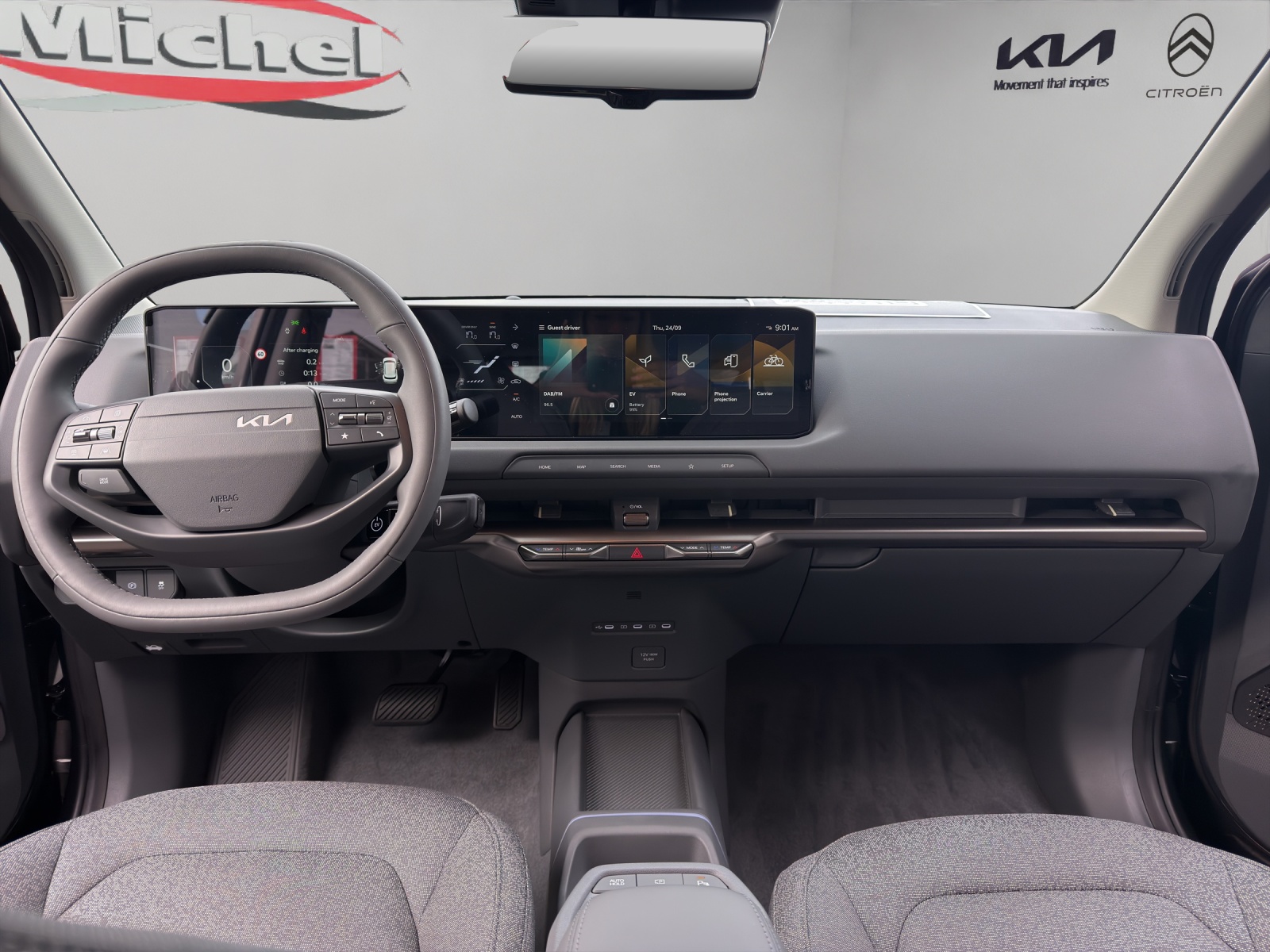 KIA EV2 42.2 kWh Air 4P / 7 CH-Jahre Herstellergarantie / Totwinkelassistent / Lenkradheizung / Sitzheizung vorne-image-12