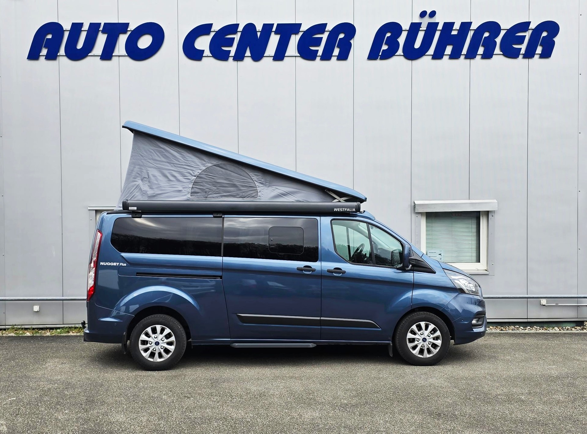 FORD TRANSIT CUSTOM NUGGET PLUS WESTFALIA AUFSTELLDACH 2,0 TDCI DIESEL AUTOMAT-image-0