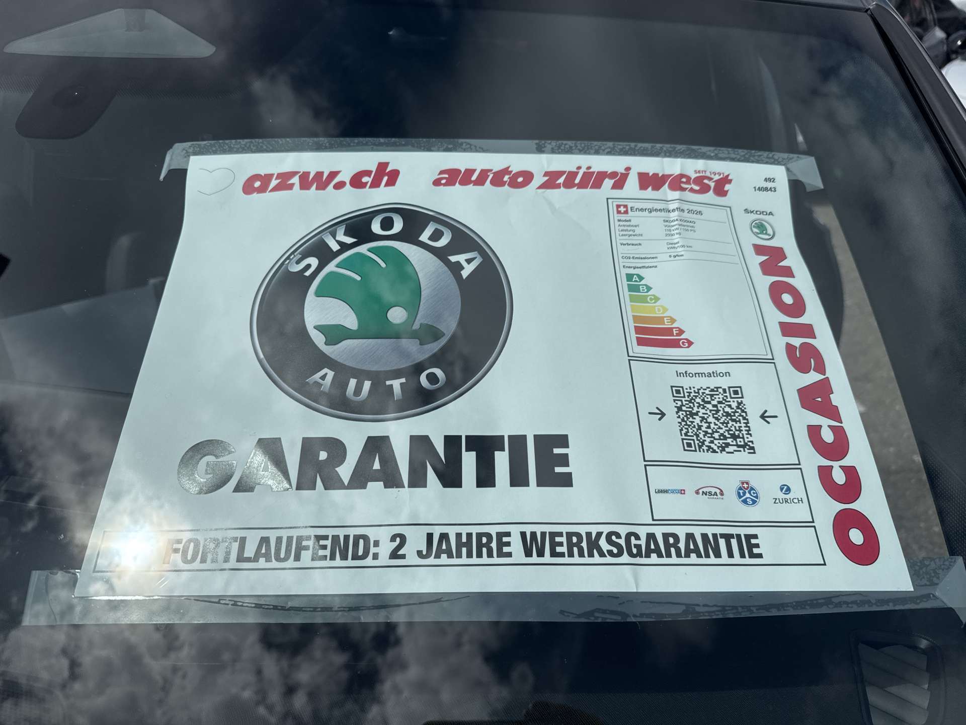 SKODA Kodiaq 2.0 TDi Sportline DSG-Automat 7-Plätzer-image-3