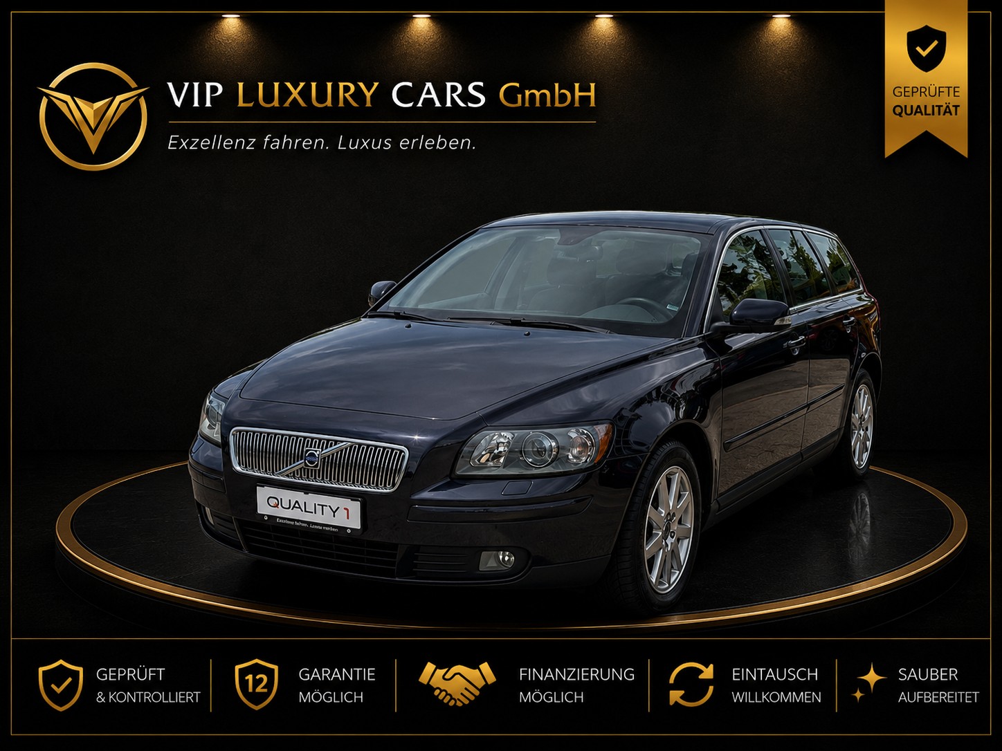 VOLVO V50 T5 AWD Kinetic Automatik Getribe ( Frisch Ab MFK & Service )-image-0
