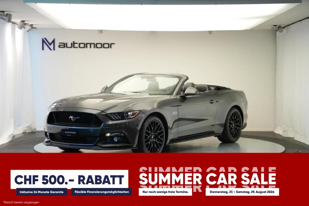 FORD Mustang Convertible 5.0 V8 GT Automat