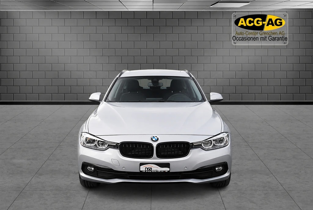 BMW 320d xDrive Touring Edition Sport Line Steptronic ** Gr.Navi ** Parkhilfe v+h ** Teilleder ** RF-Kamera ** Frisch ab MFK **-image-1