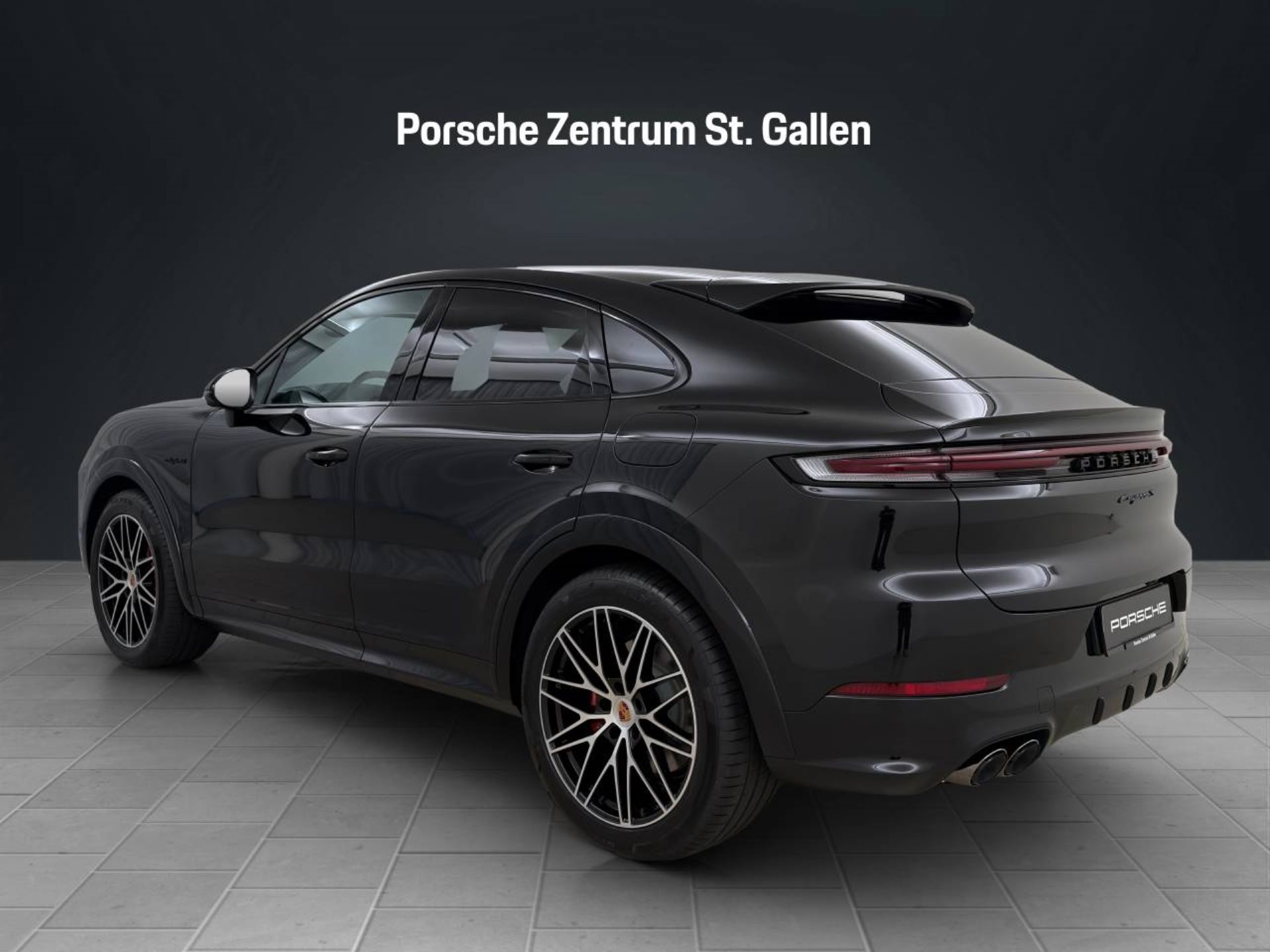 PORSCHE Cayenne S E-Hybrid Coupé Black Edition-image-2
